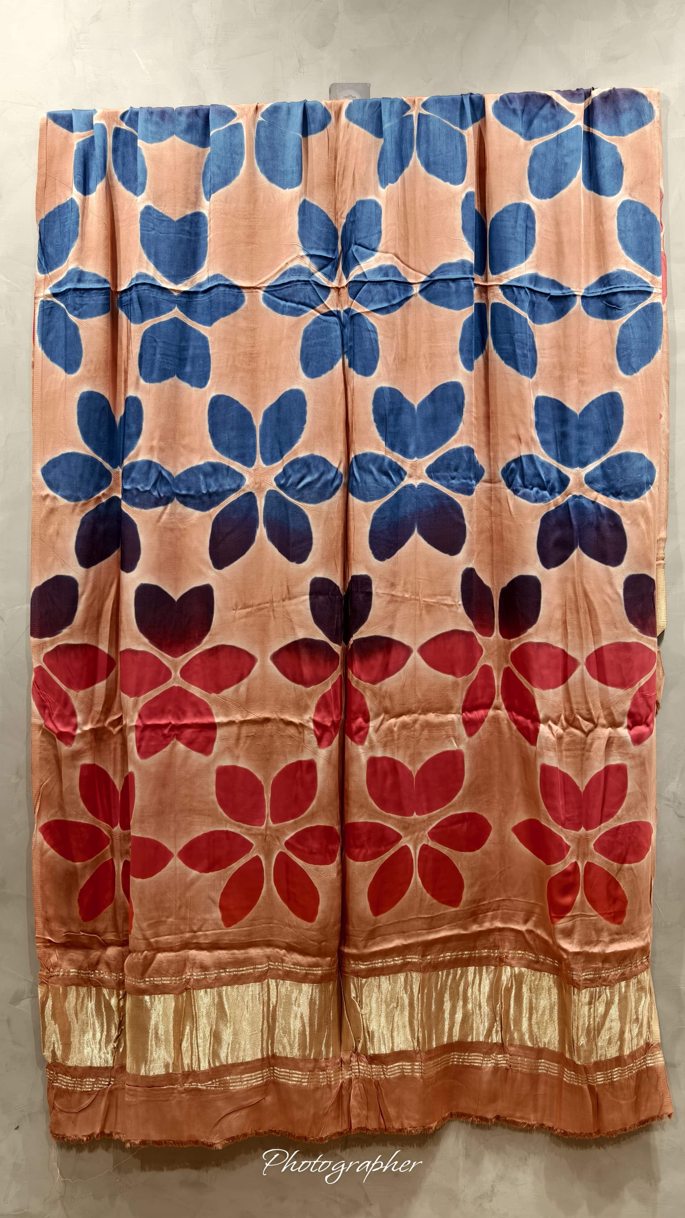 Fabric Modal Silk Block Printed Dupatta