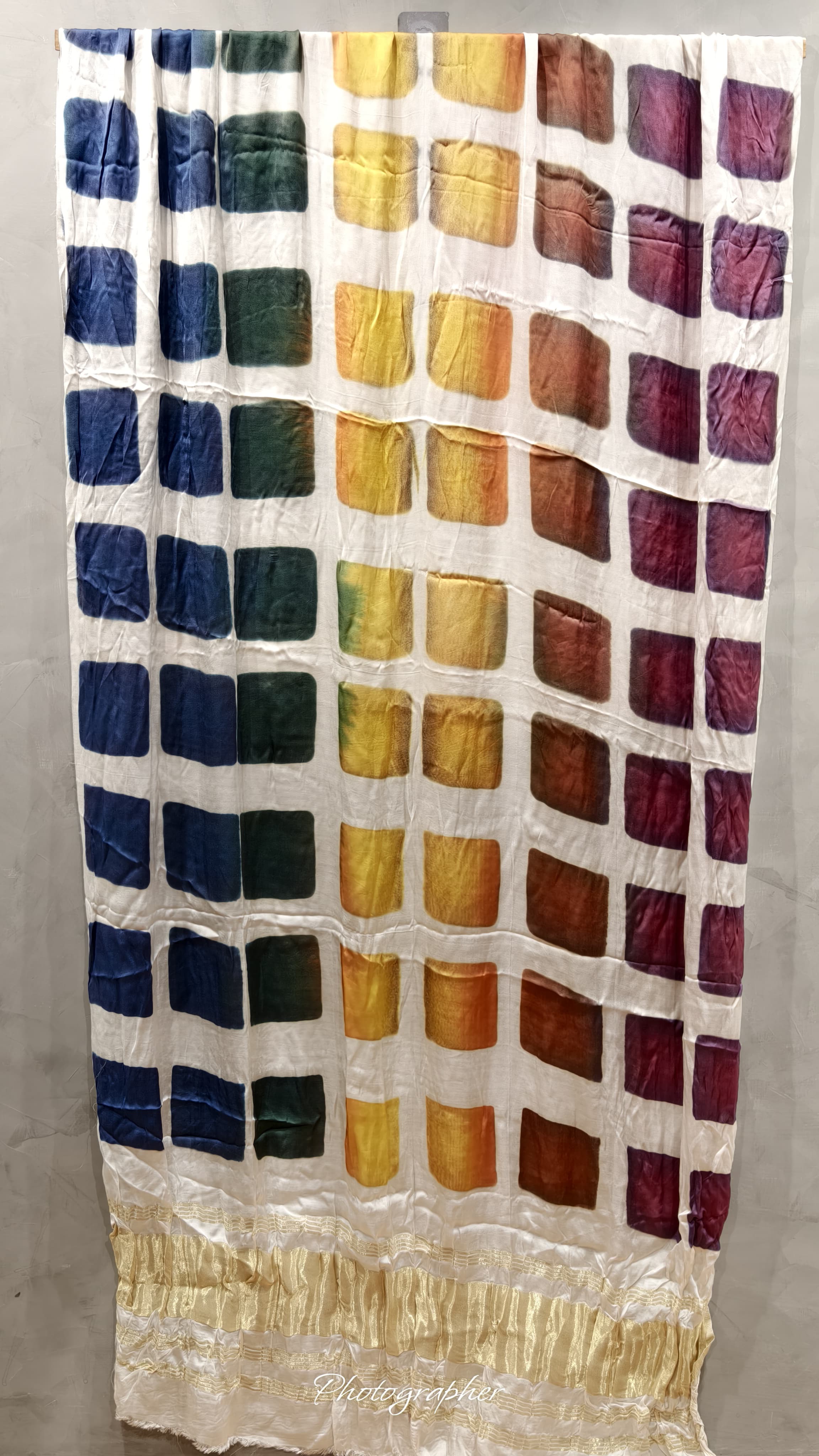 Fabric Modal Silk Block Printed Dupatta