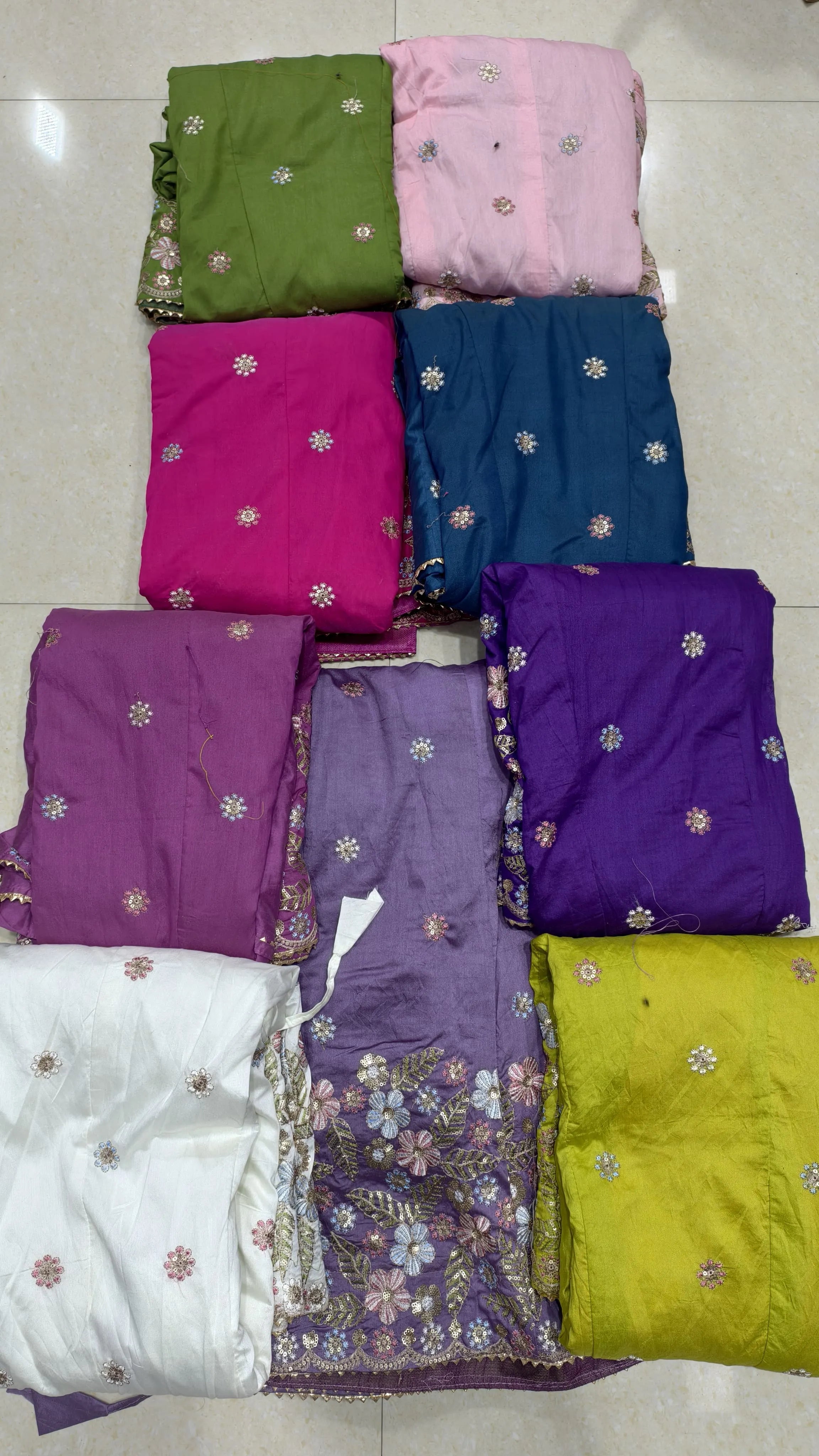 Premium Cotton Lakhnawi Embroidery Chaniya Choli Set