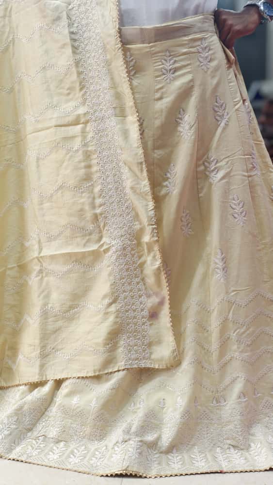 Premium Cotton Luxury Embroidery Chaniya Choli Pair