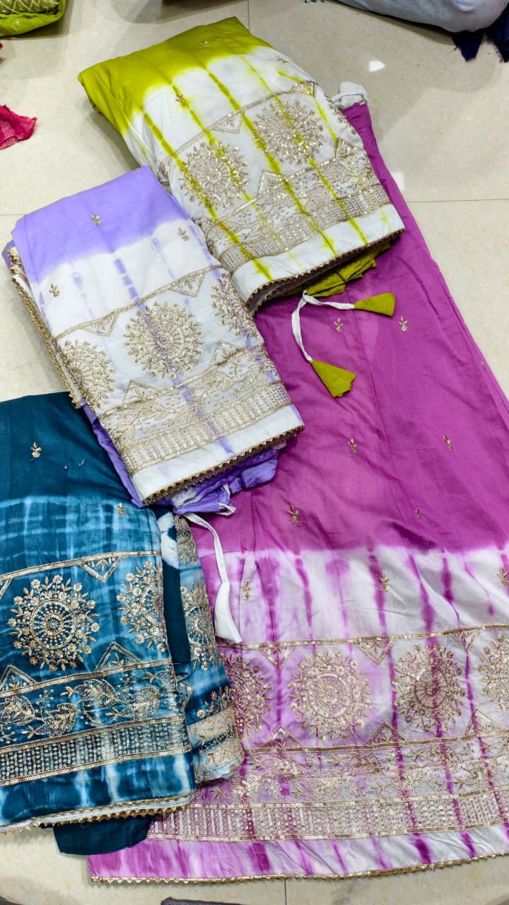 Premium Cotton Luxury Embroidery Couple Pair