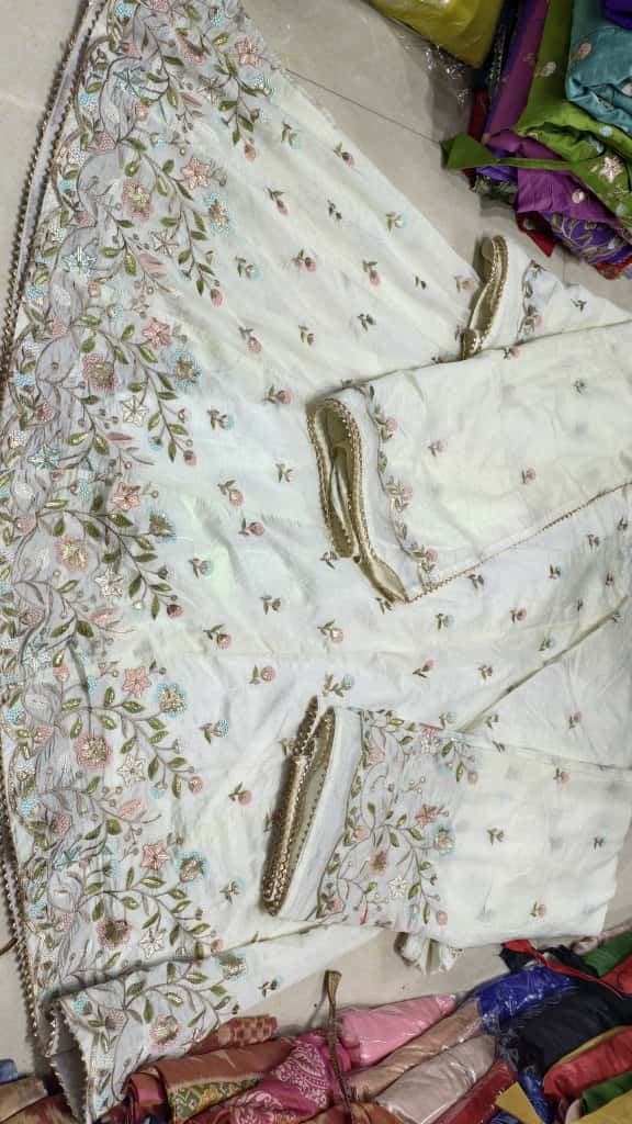 Premium Cotton Luxury Embroidery Couple Pair