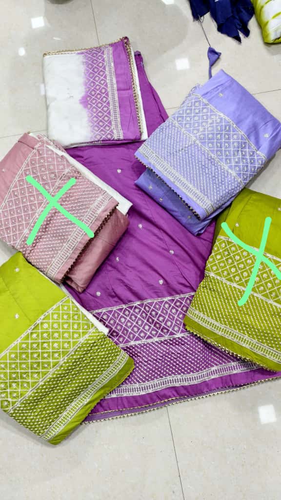 Premium Cotton Luxury Embroidery Couple Pair