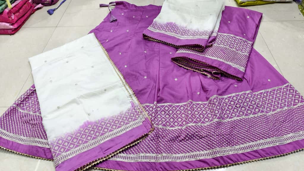 Premium Cotton Luxury Embroidery Couple Pair