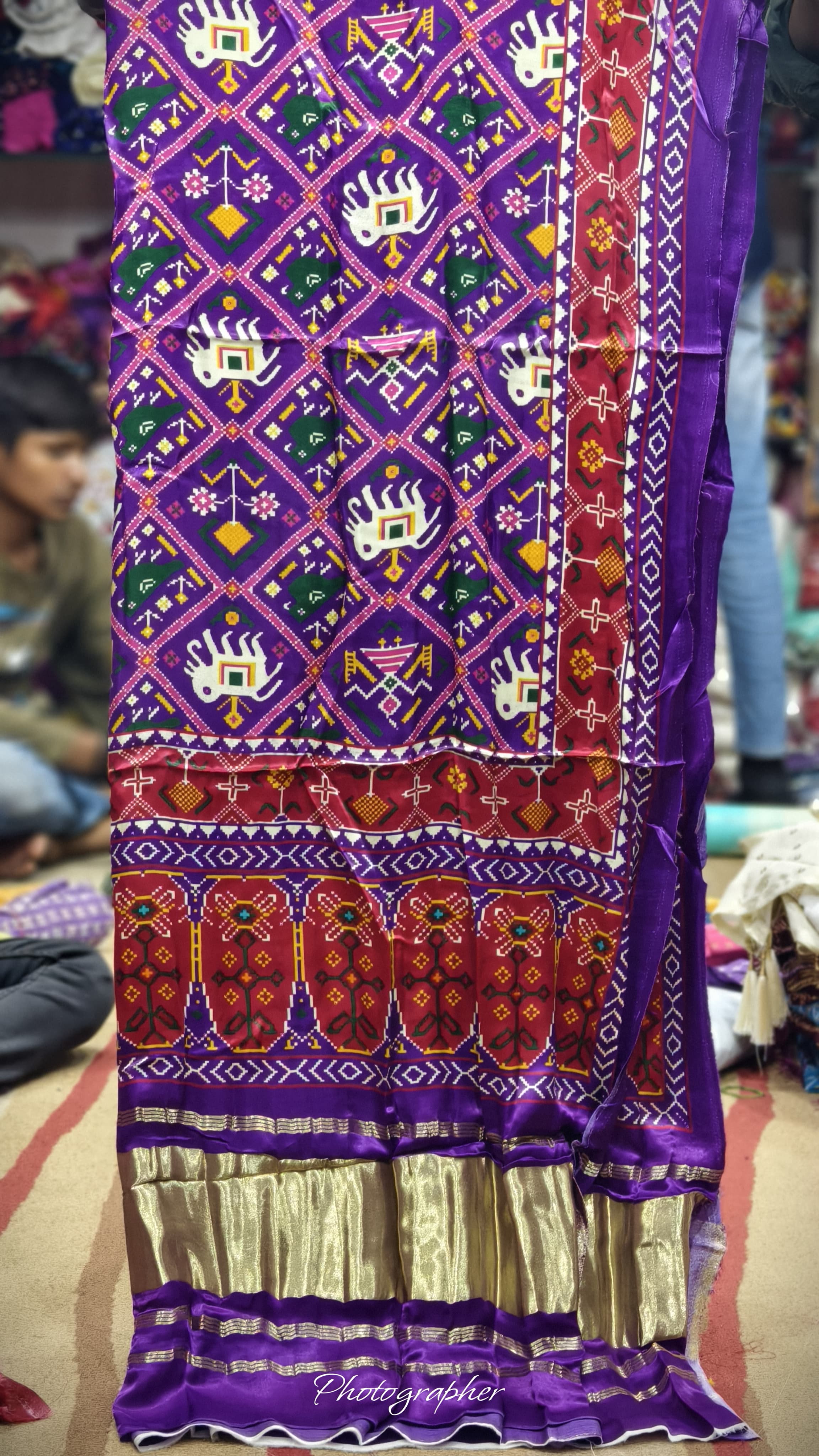 Pure Modal Gaji Silk Digital Print Dupatta