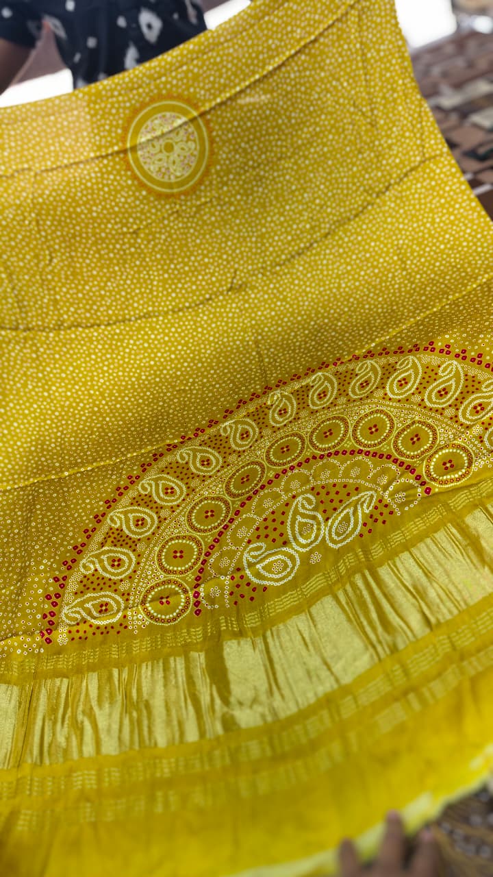 Pure Modal Gaji Silk Digital Print Dupatta