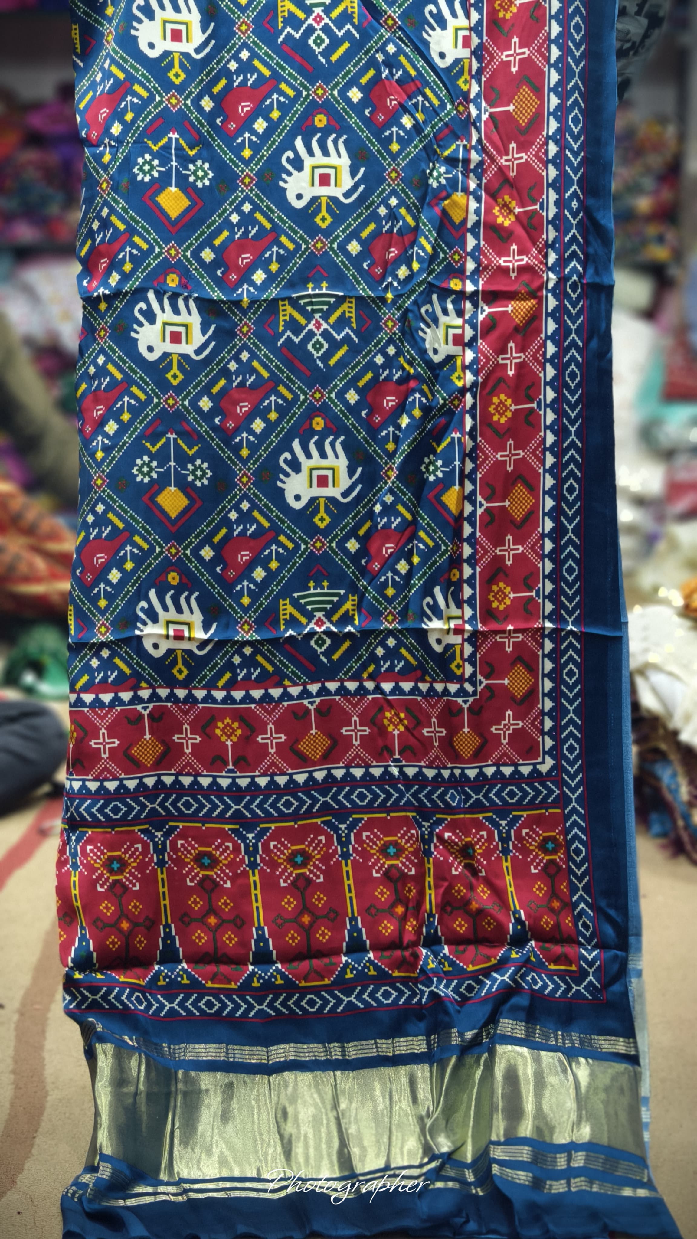 Pure Modal Gaji Silk Digital Print Dupatta