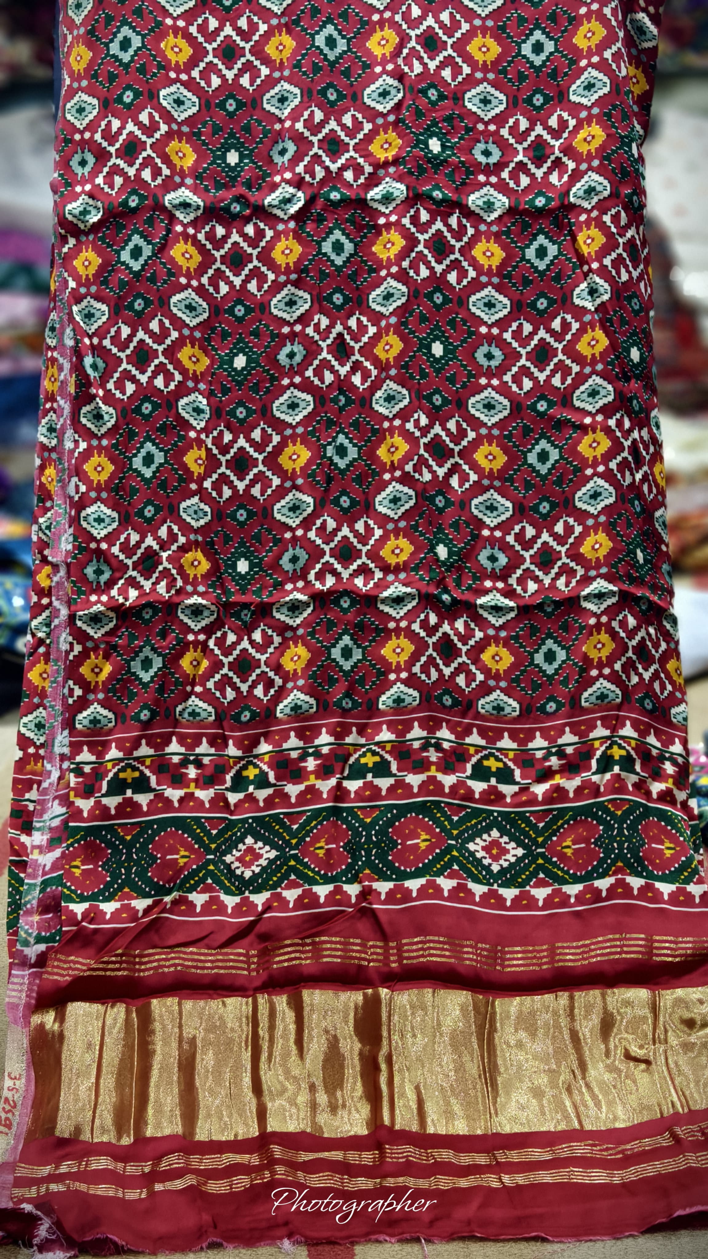 Pure Modal Gaji Silk Digital Print Dupatta