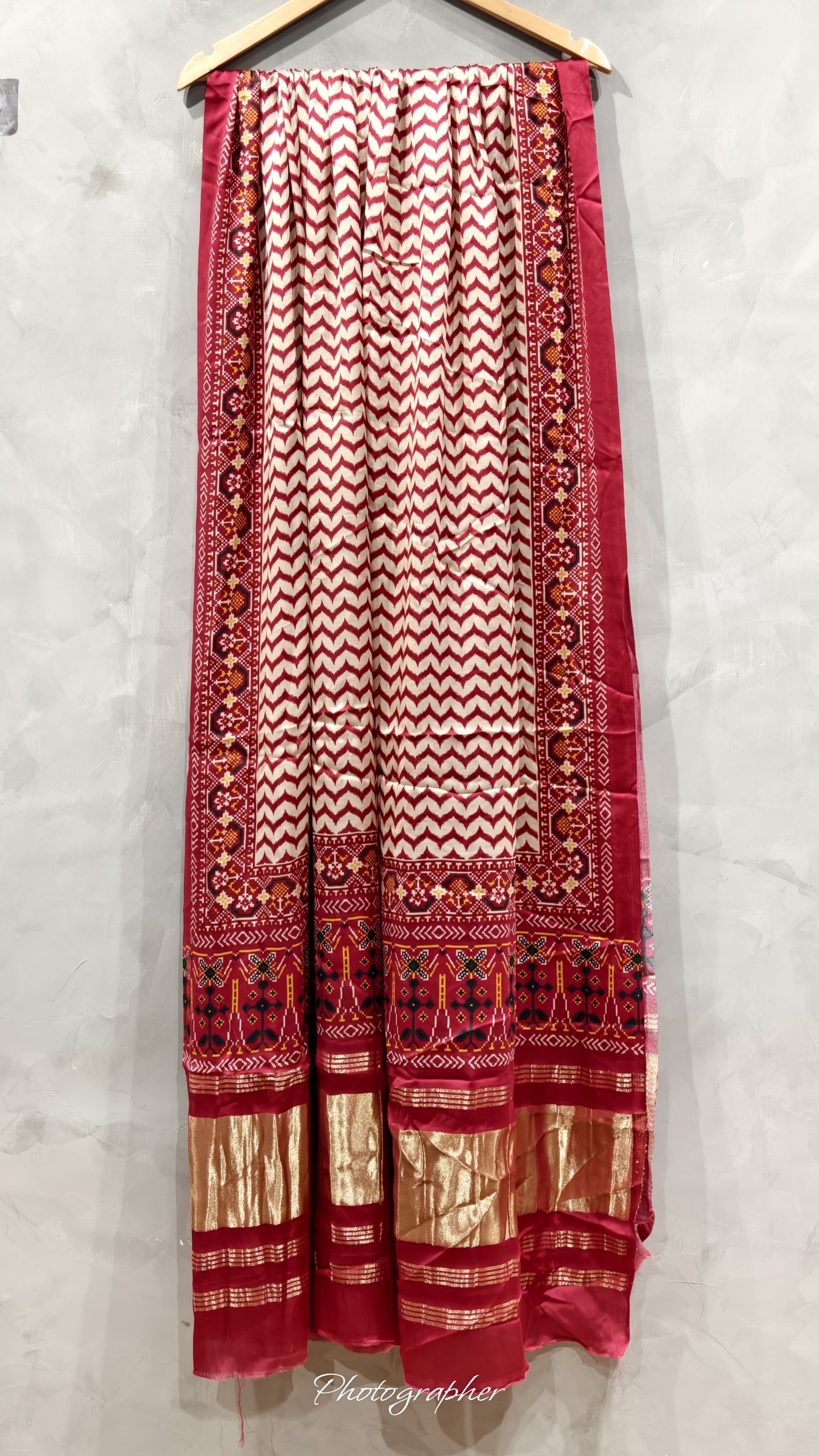 Pure Modal Gaji Silk Digital Print Dupatta