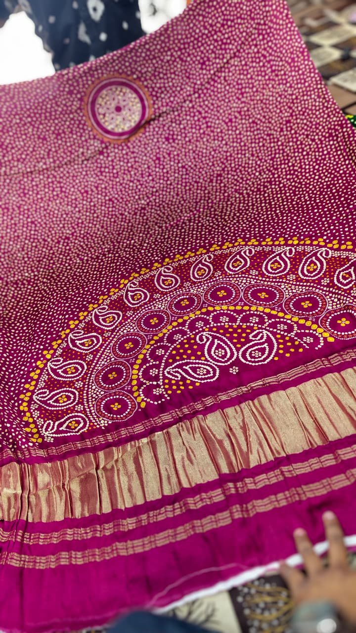 Pure Modal Gaji Silk Digital Print Dupatta