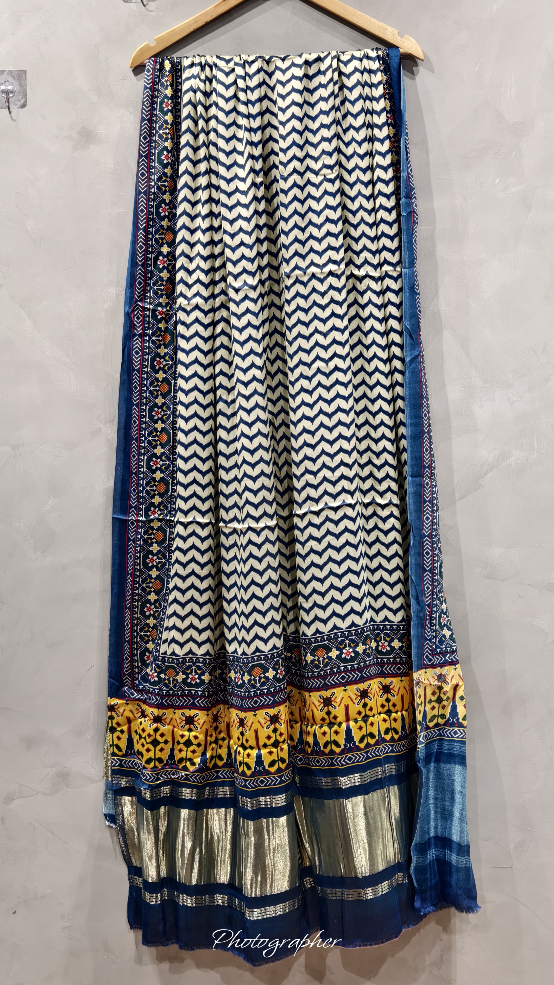 Pure Modal Gaji Silk Digital Print Dupatta