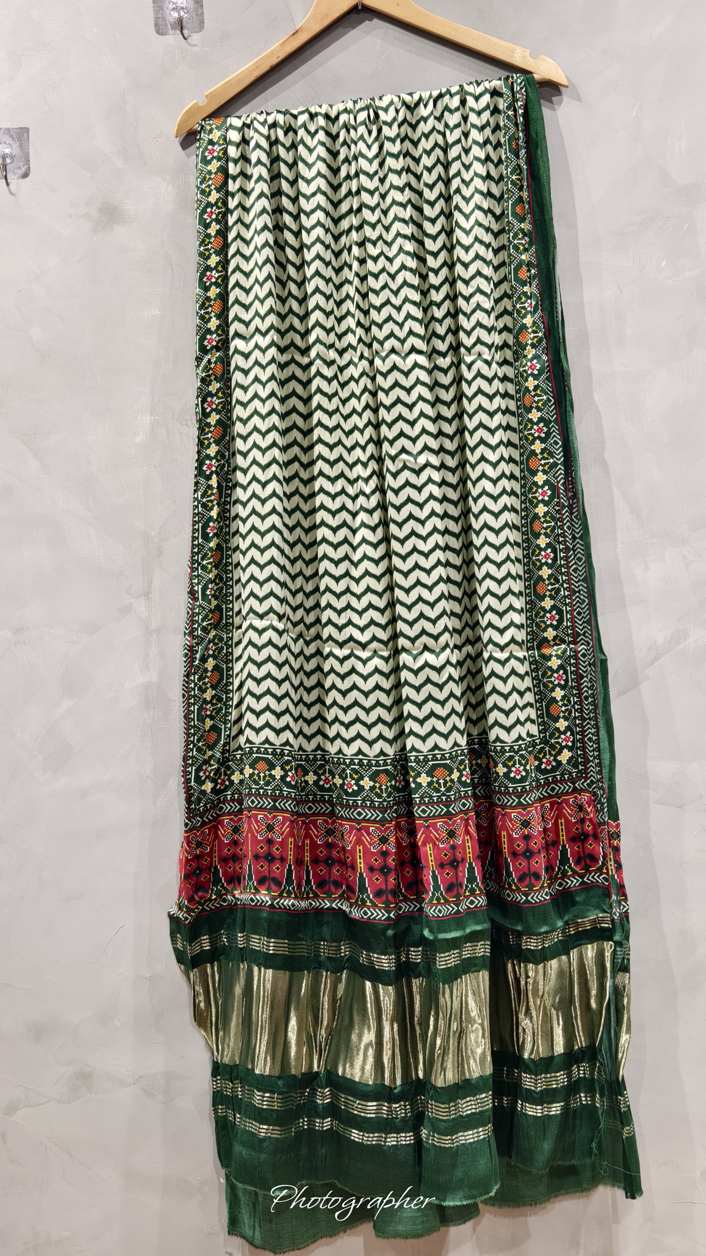 Pure Modal Gaji Silk Digital Print Dupatta