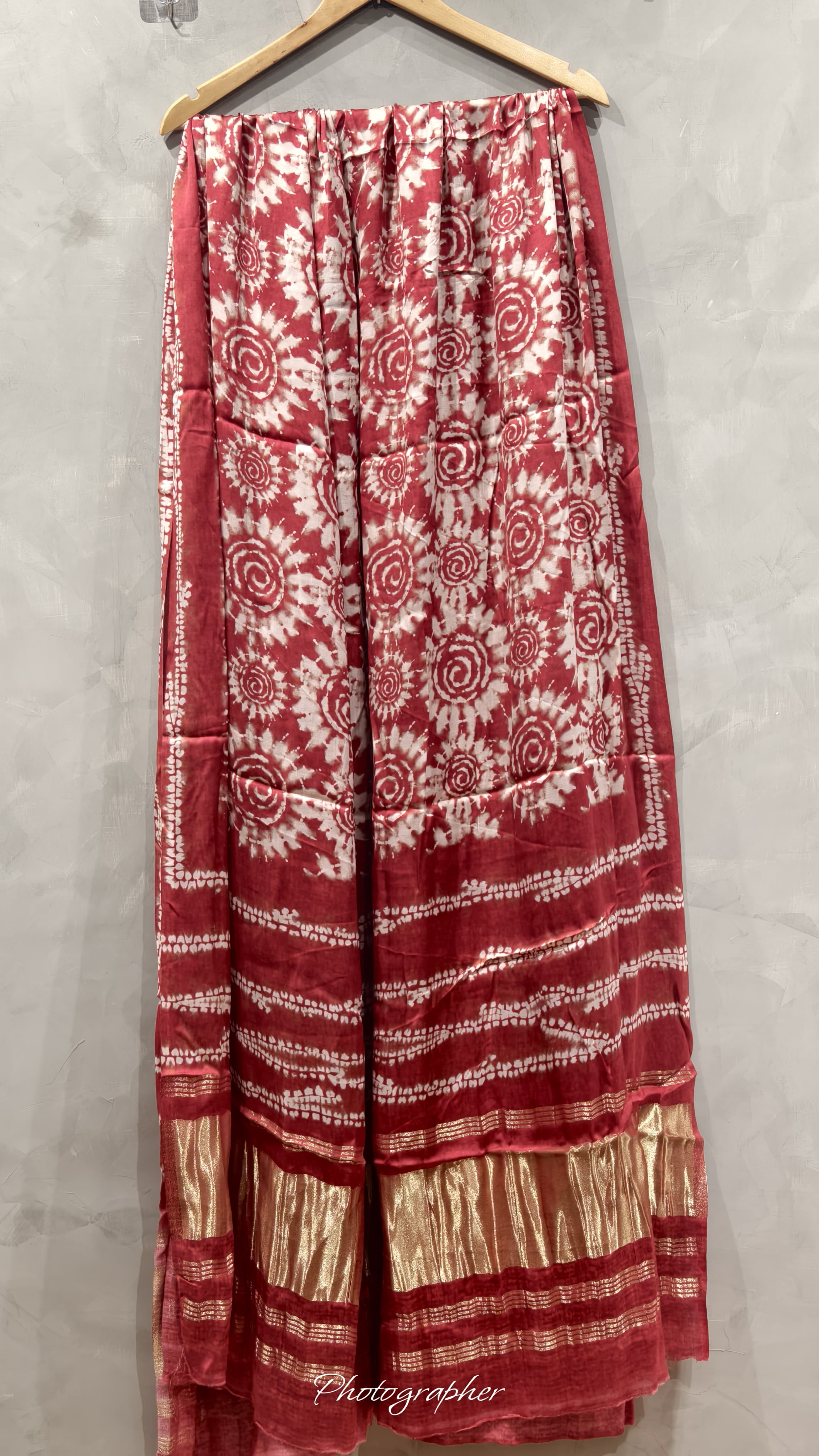 Pure Modal Gaji Silk Digital Print Dupatta