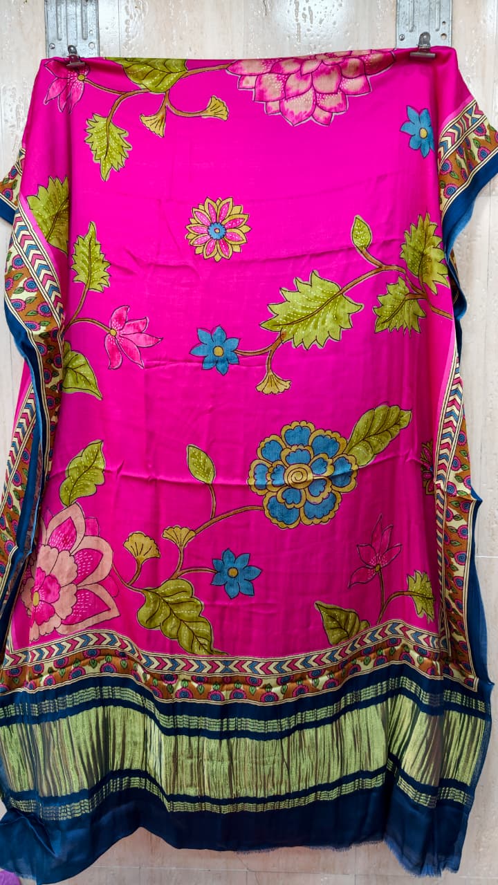 Pure Modal Gaji Silk Digital Print Dupatta