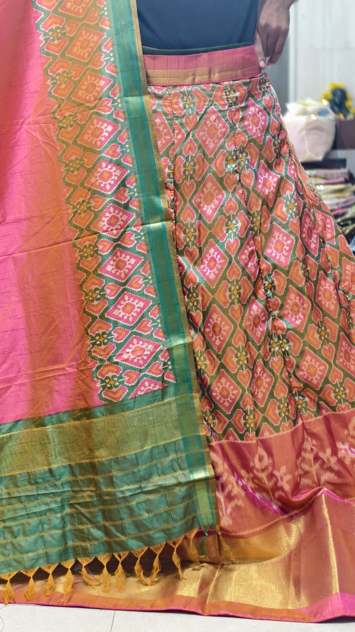 Pure Original Rajkoti Patola Silk Full Pair