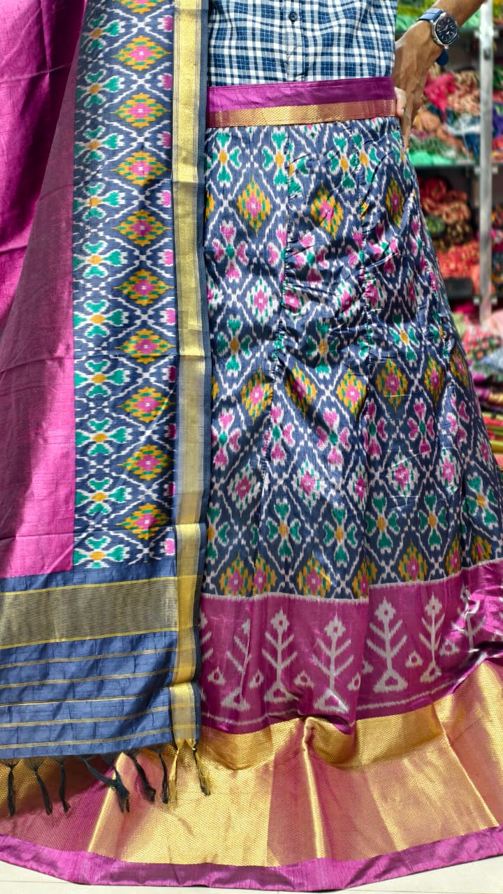 Pure Original Rajkoti Patola Silk Full Pair