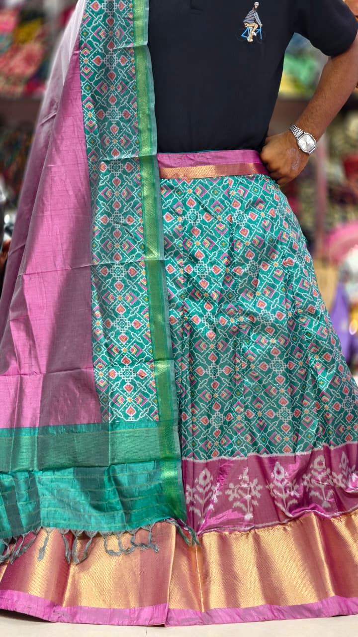 Pure Original Rajkoti Patola Silk Full Pair