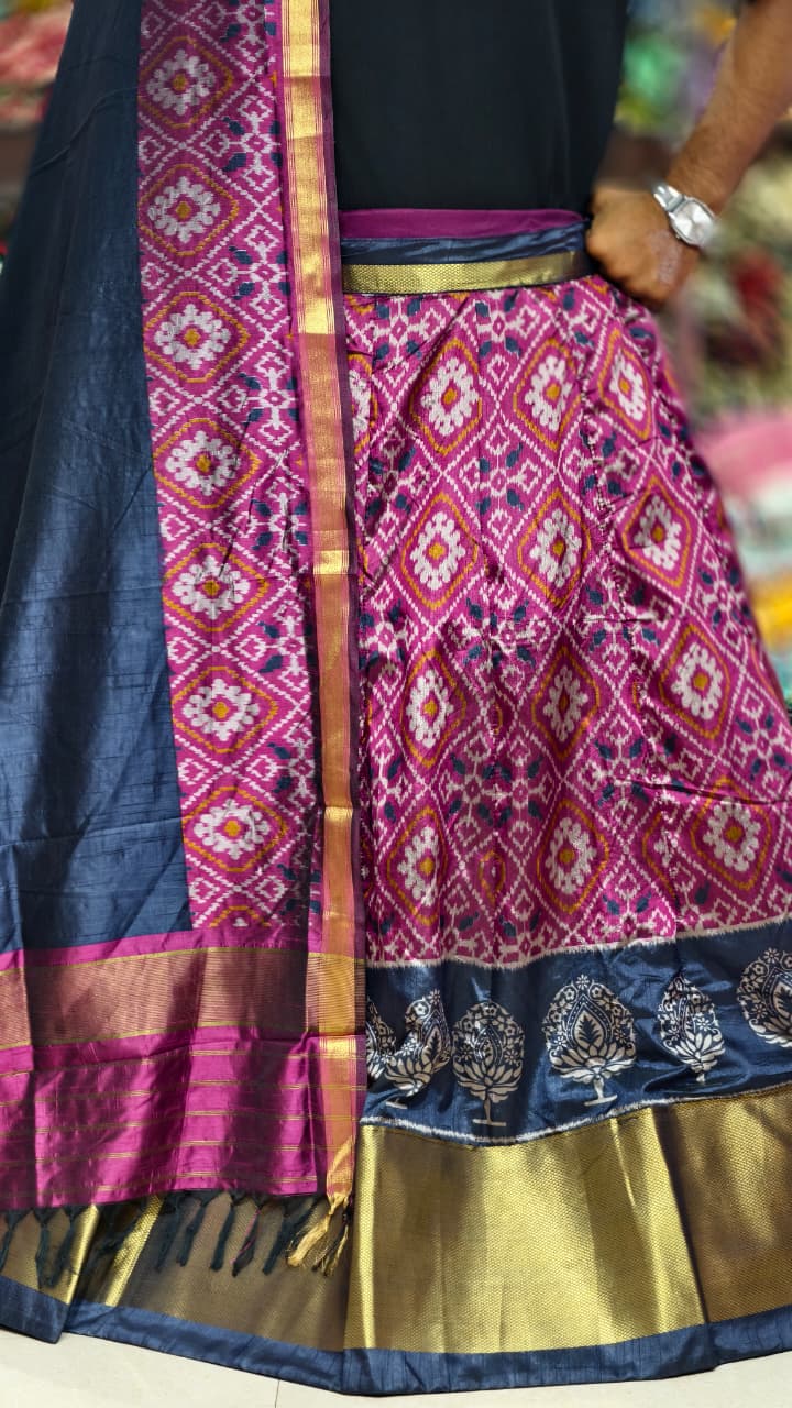 Pure Original Rajkoti Patola Silk Full Pair