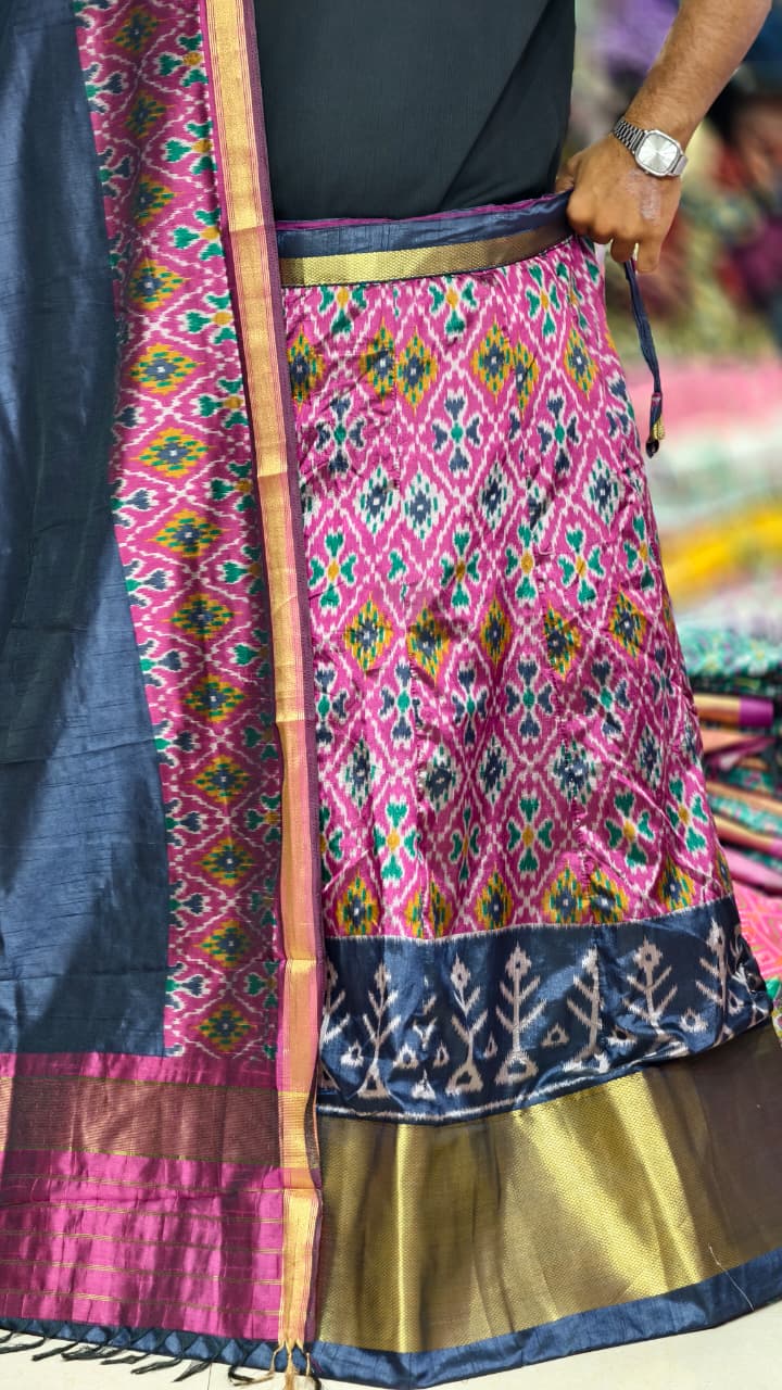 Pure Original Rajkoti Patola Silk Full Pair