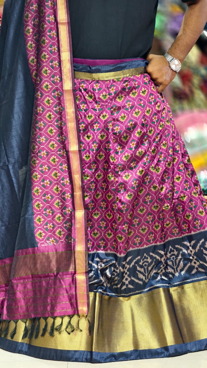 Pure Original Rajkoti Patola Silk Full Pair