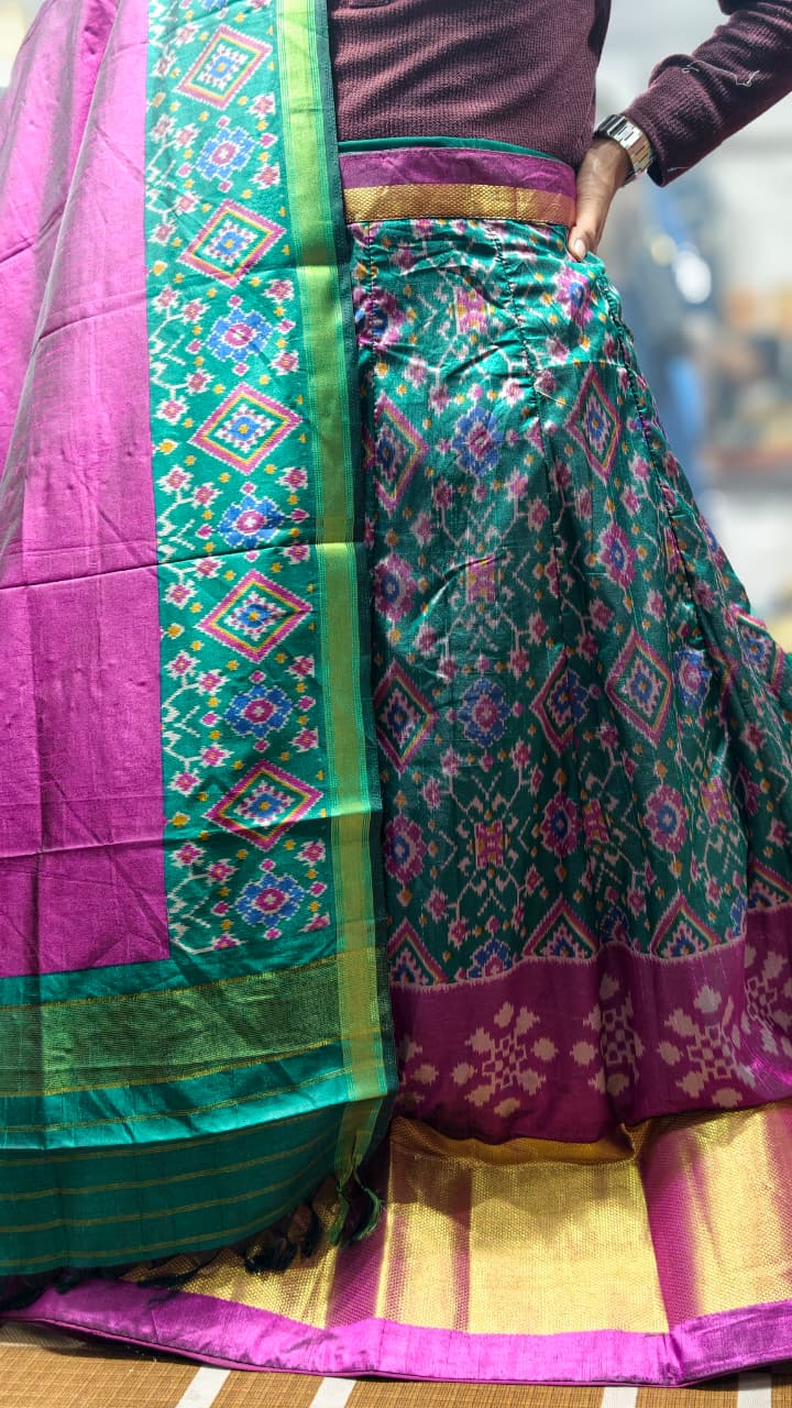 Pure Original Rajkoti Patola Silk Full Pair