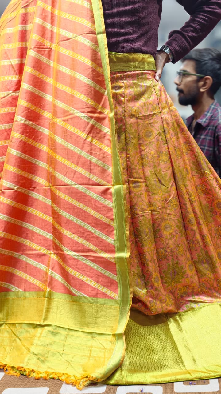 Pure Original Rajkoti Patola Silk Full Pair