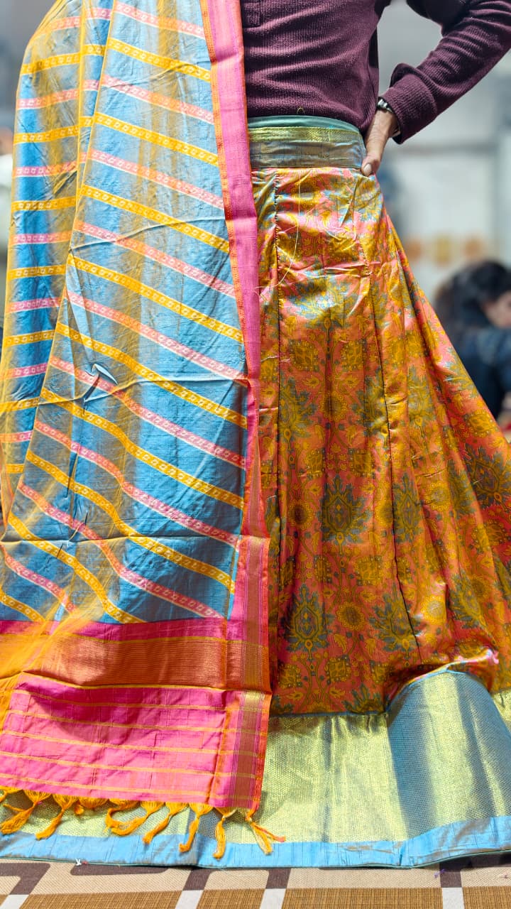 Pure Original Rajkoti Patola Silk Full Pair