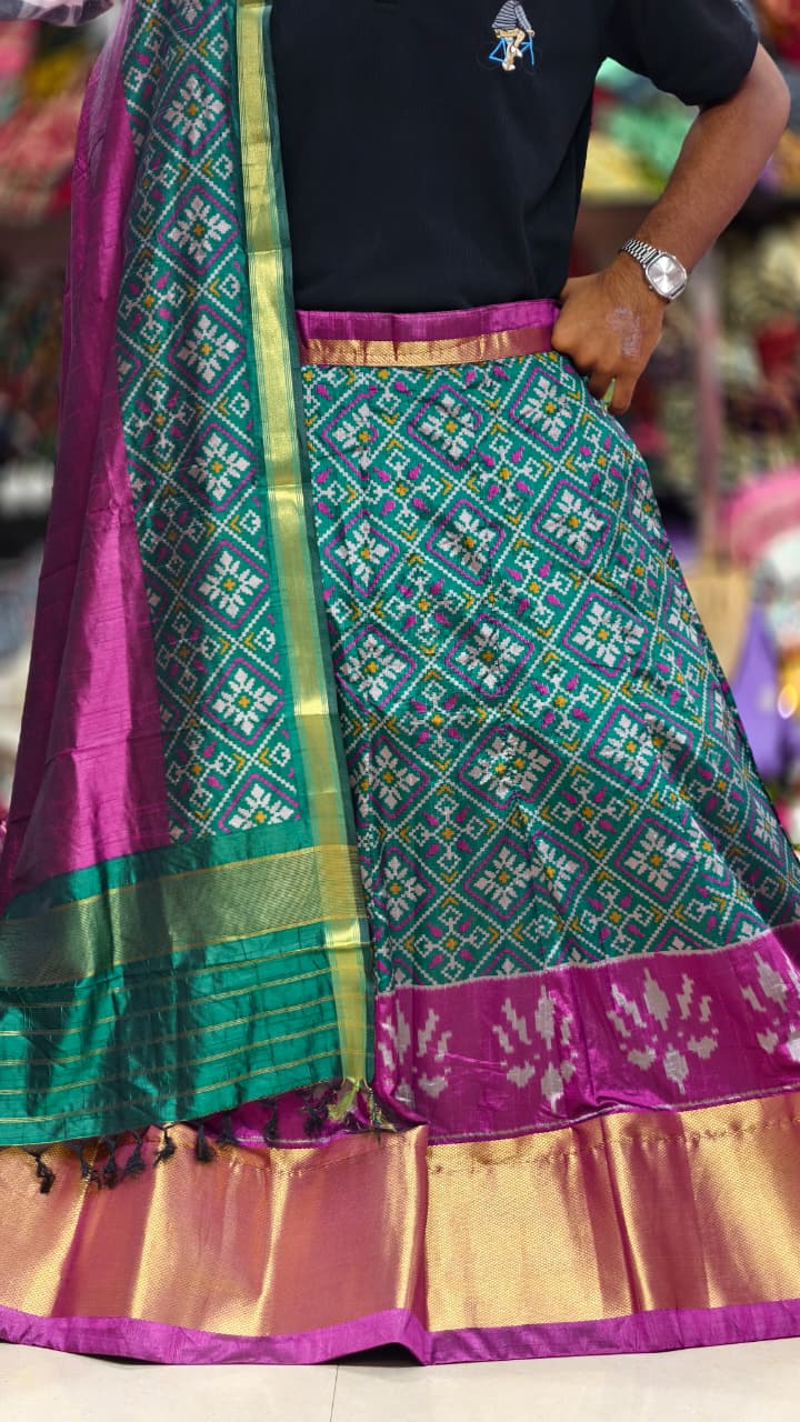 Pure Original Rajkoti Patola Silk Full Pair