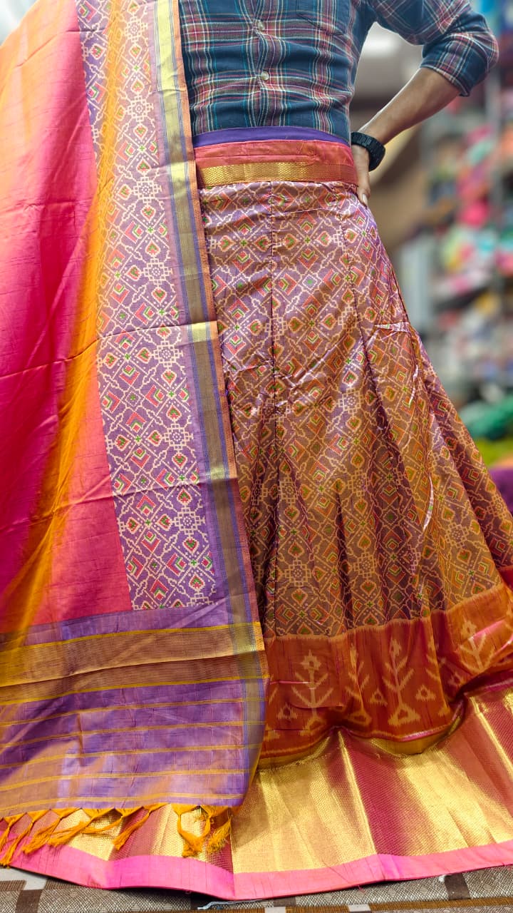 Pure Original Rajkoti Patola Silk Full Pair