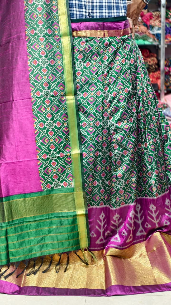 Pure Original Rajkoti Patola Silk Full Pair