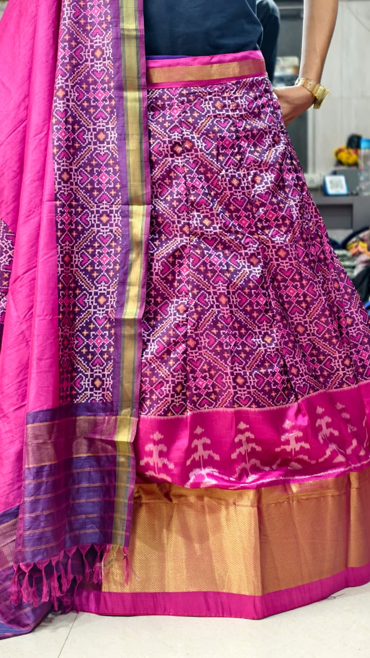 Pure Original Rajkoti Patola Silk Full Pair