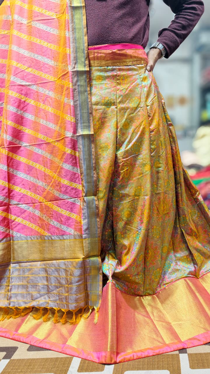 Pure Original Rajkoti Patola Silk Full Pair