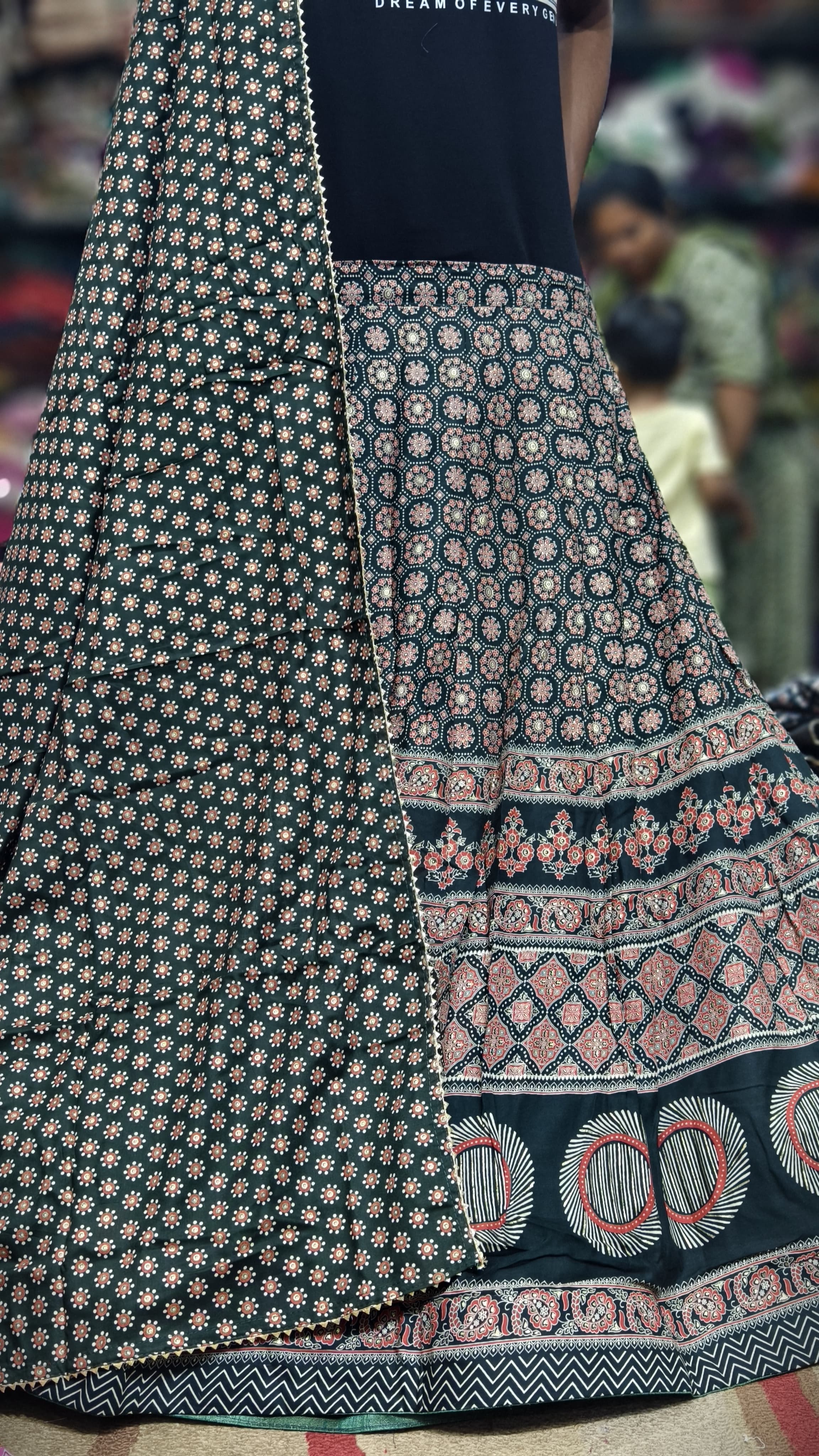 Pure Cotton Ajrakhi Print Full 3-Piece Set