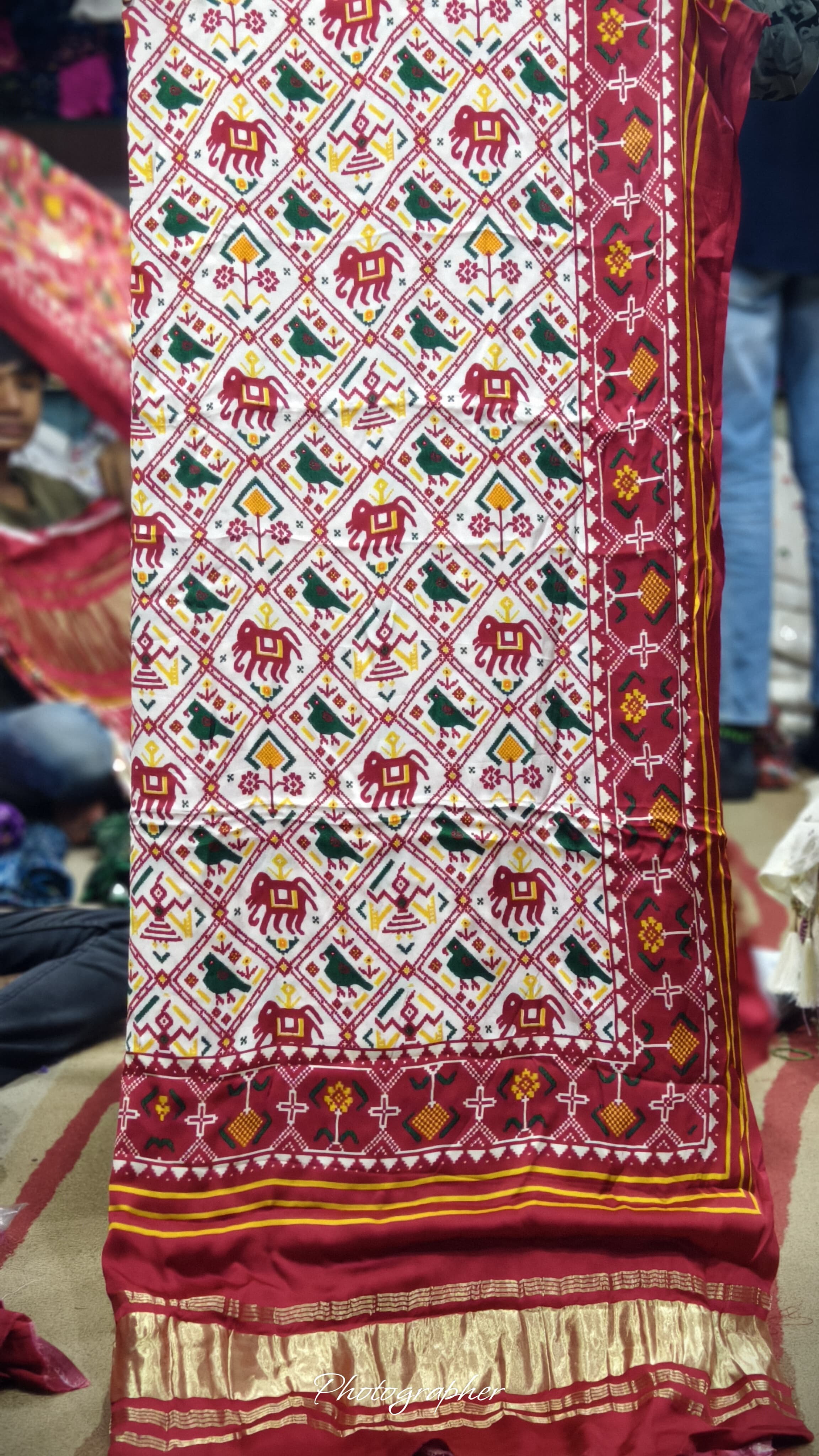 Pure Modal Gaji Silk Digital Print Dupatta