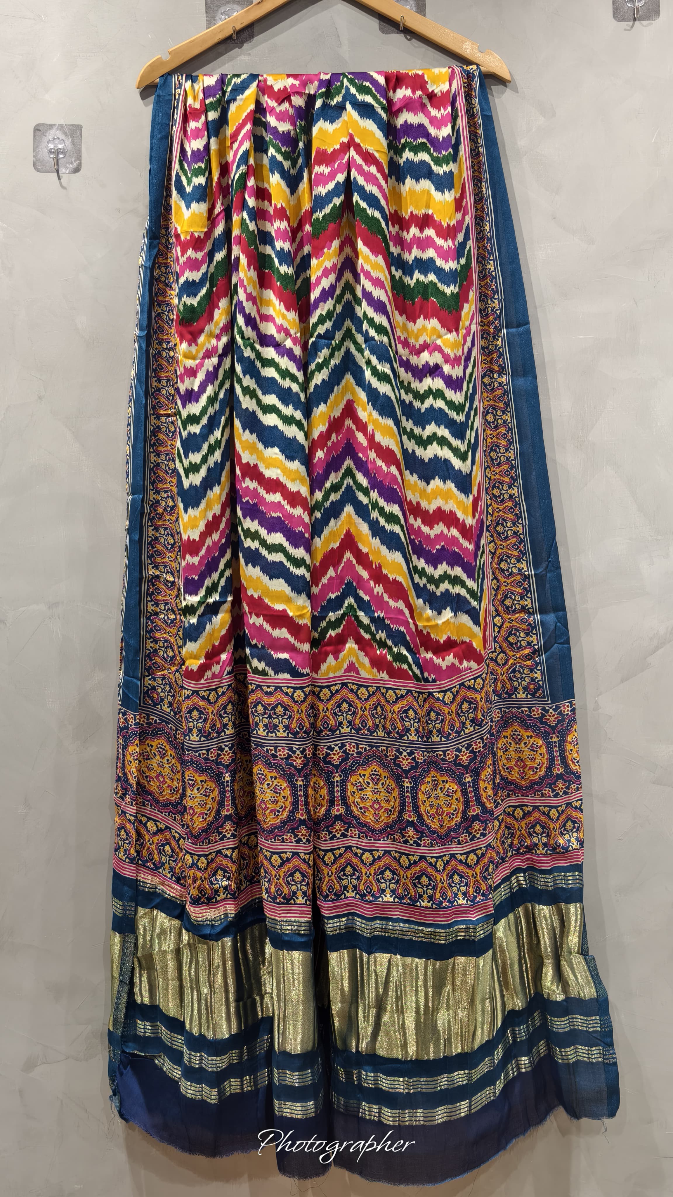 Pure Modal Gaji Silk Digital Print Dupatta