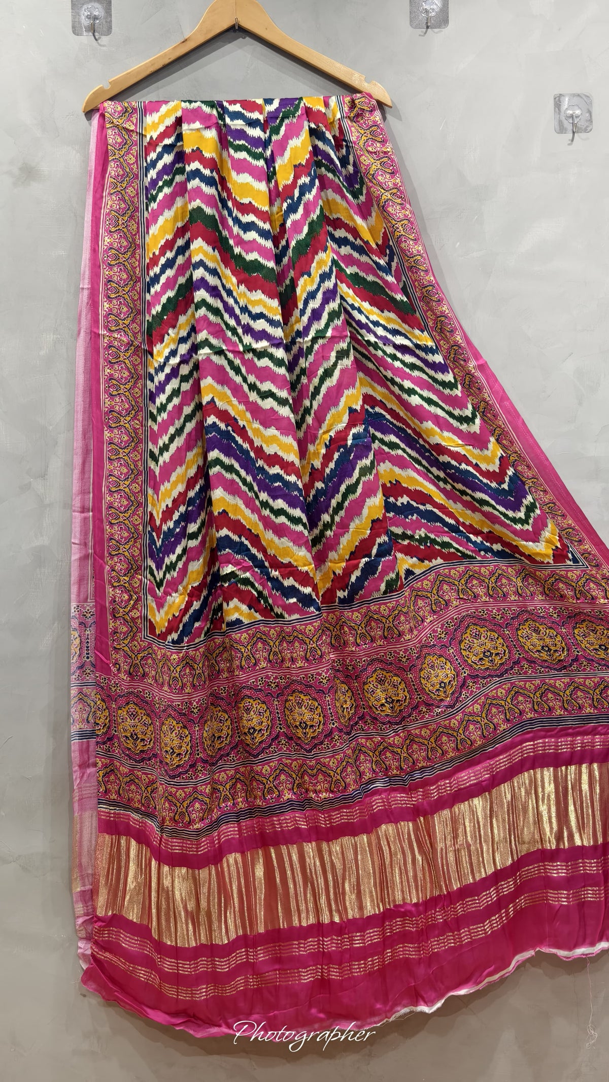 Pure Modal Gaji Silk Digital Print Dupatta
