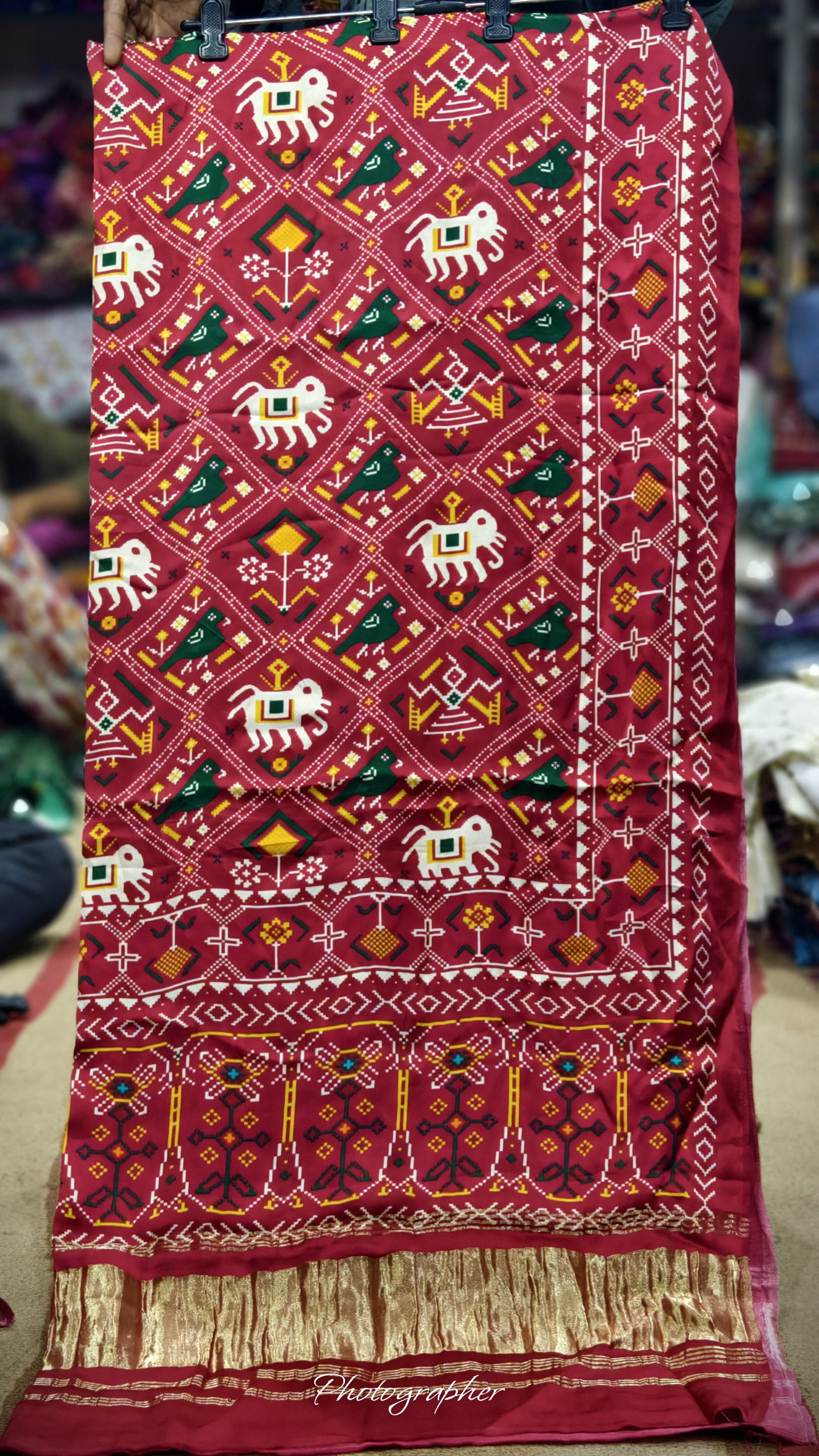 Pure Modal Gaji Silk Digital Print Dupatta