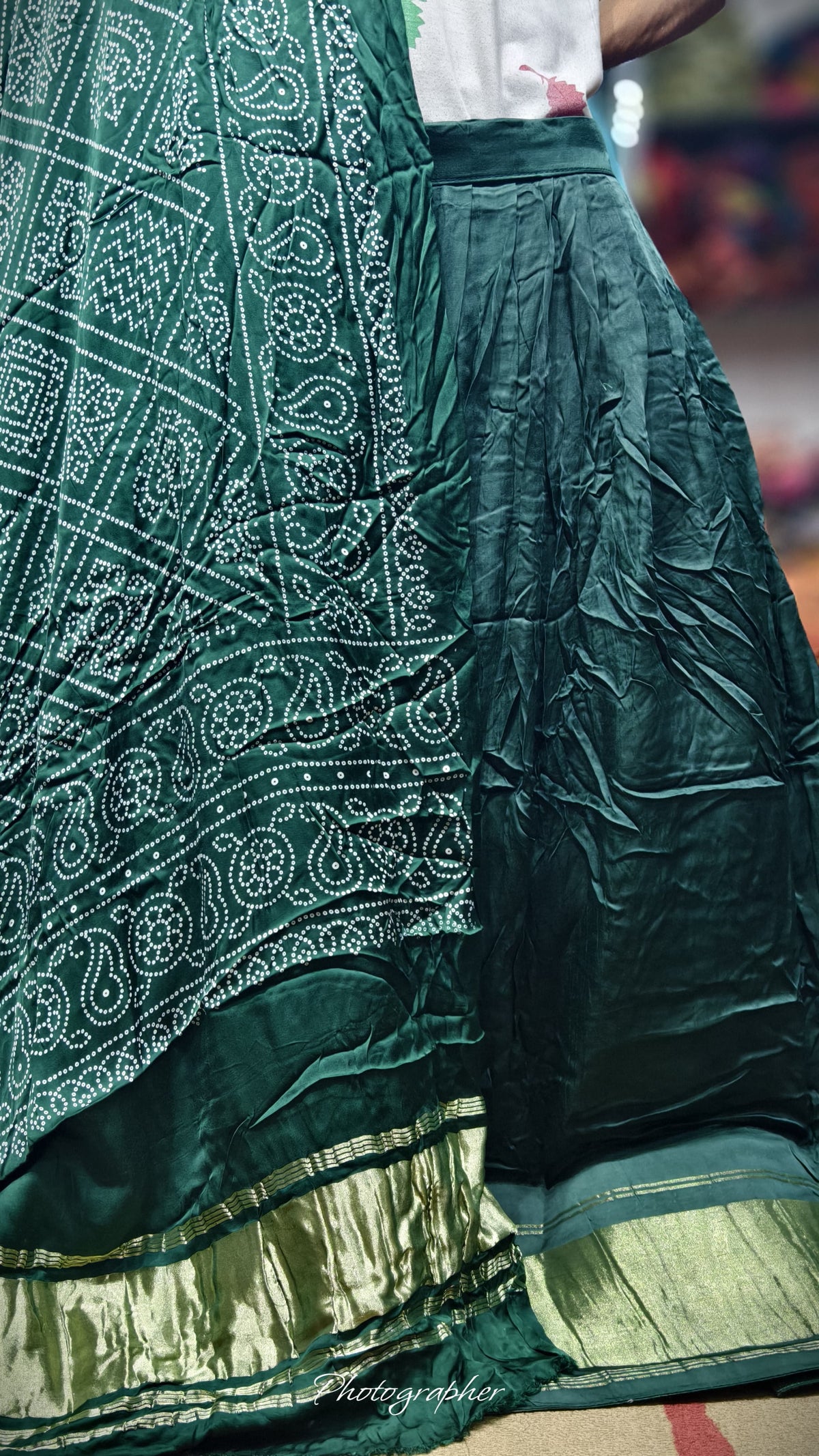 Pure Modal Gaji Silk Full Pair With Original Lagdi Pallu