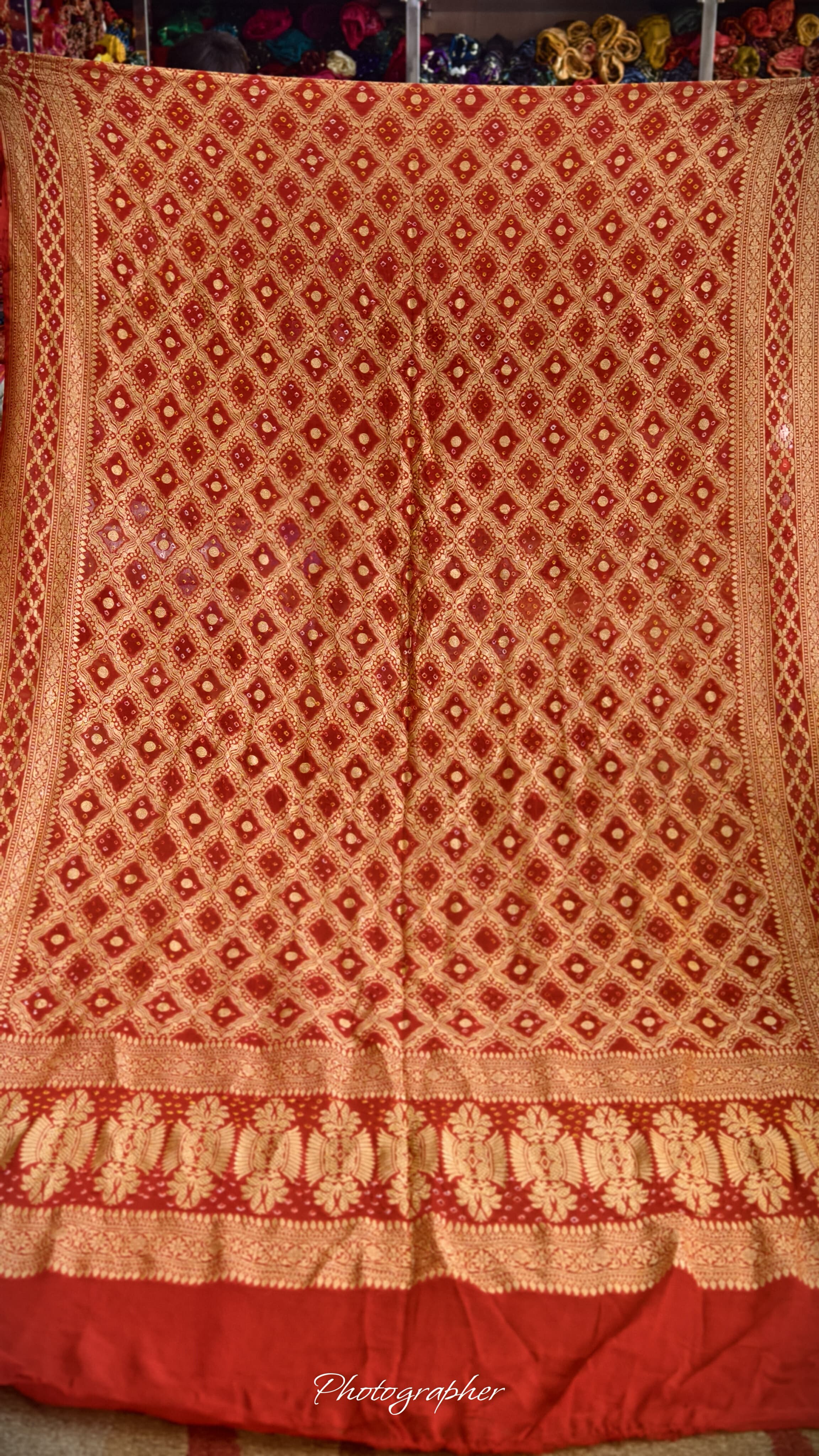 Pure Banarasi Georgette Real Neem Zari Upada Dupatta