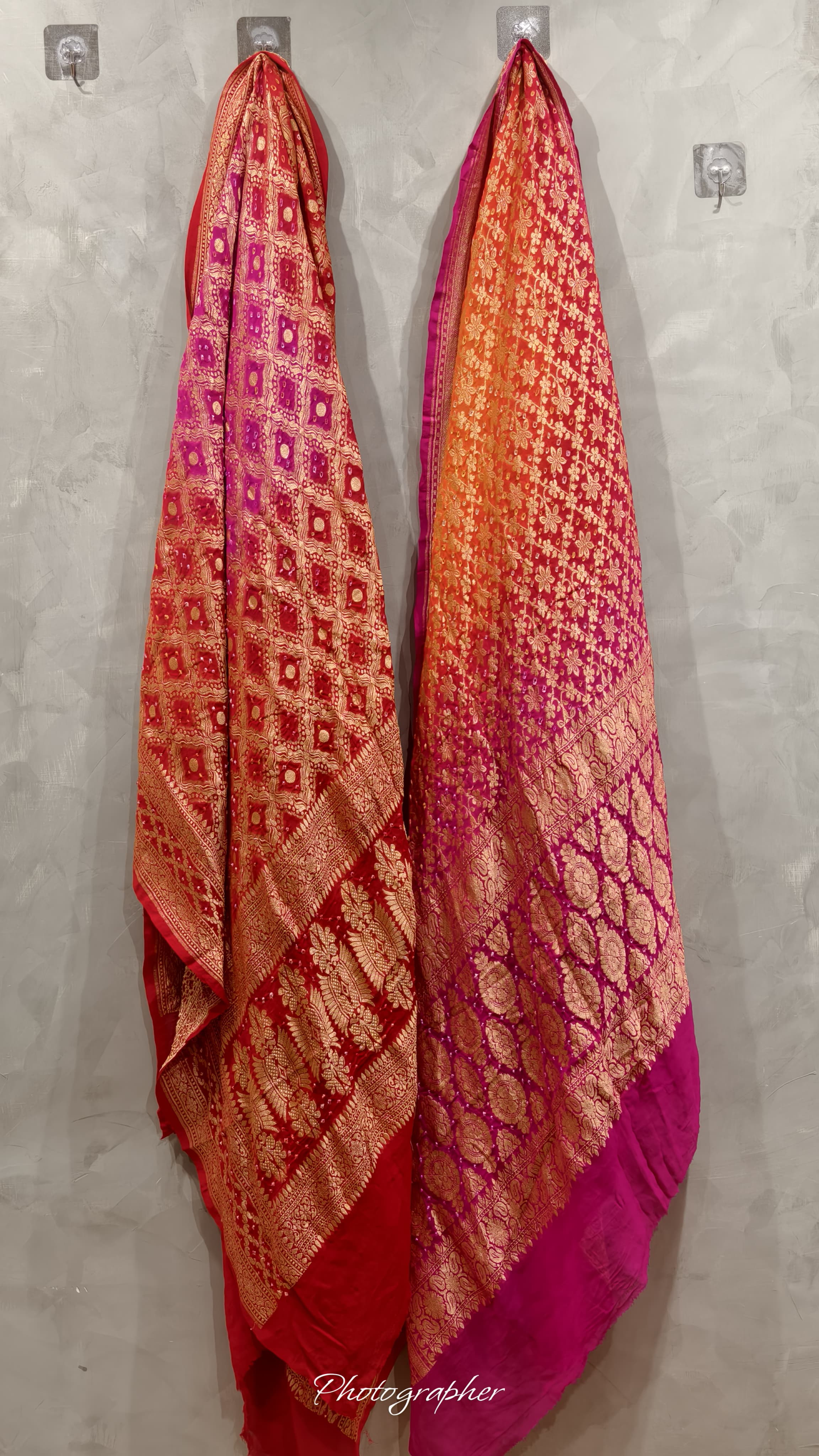 Pure Banarasi Georgette Real Neem Zari Upada Dupatta