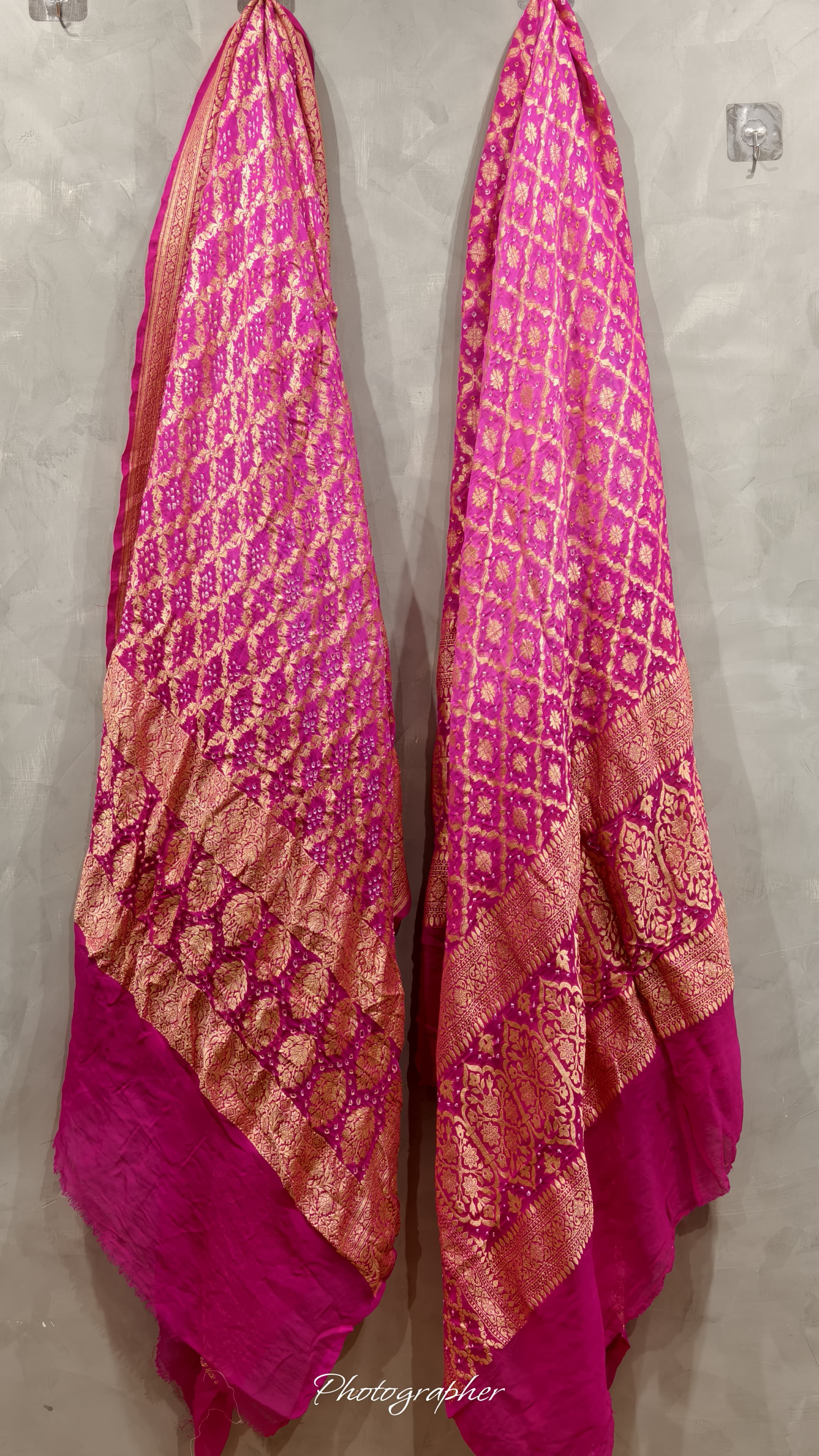 Pure Banarasi Georgette Real Neem Zari Upada Dupatta