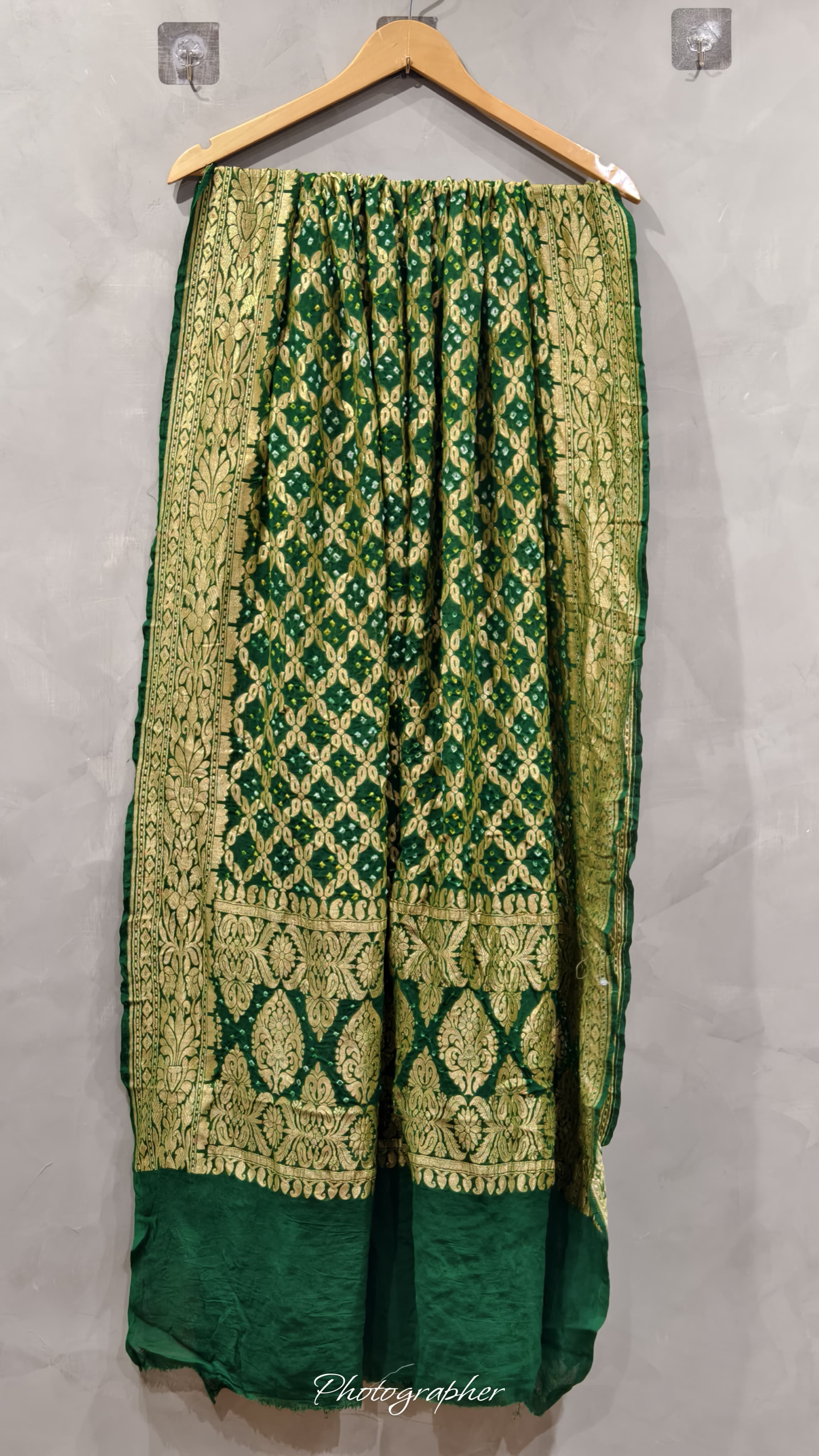 Pure Banarasi Georgette Real Neem Zari Upada Dupatta