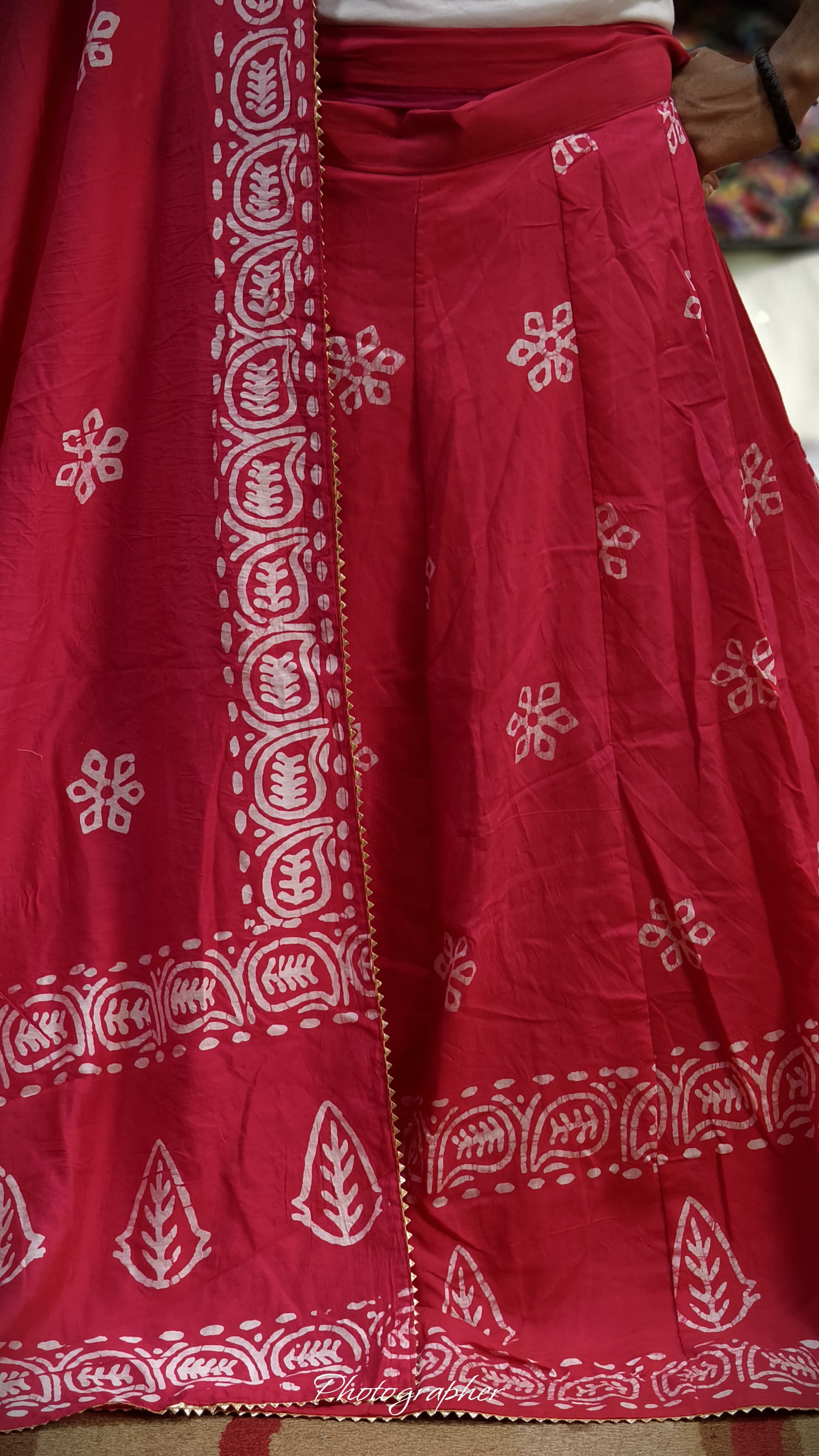 Pure Chanderi Cotton Full Pair Chaniya Choli