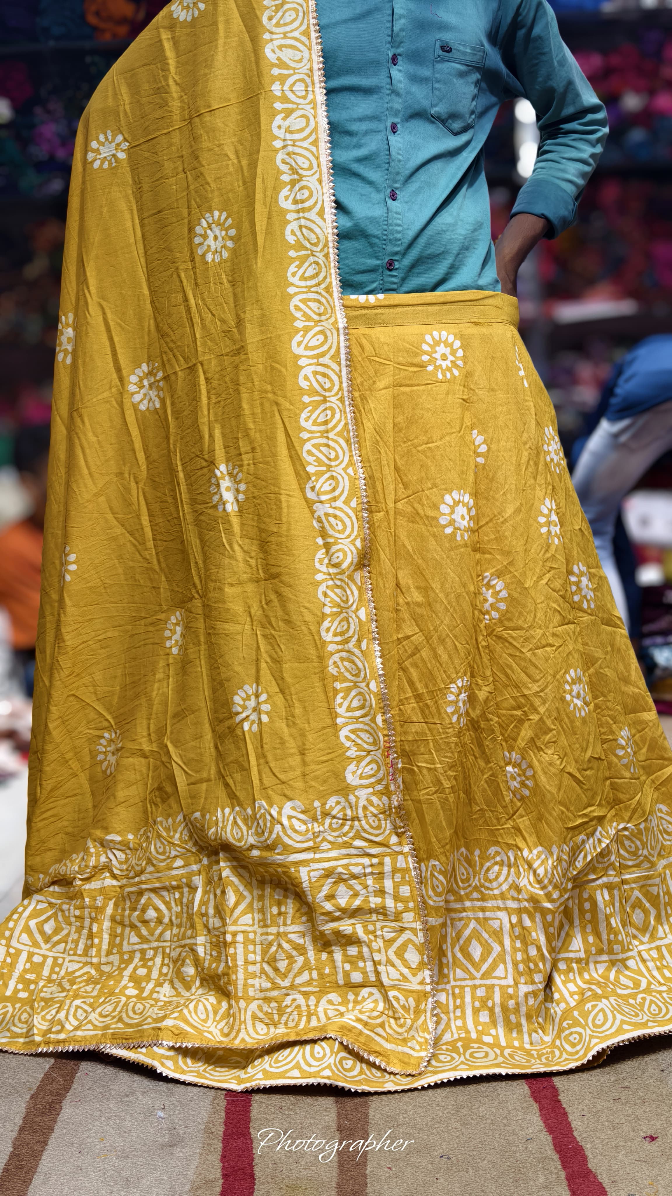 Pure Chanderi Cotton Full Pair Chaniya Choli