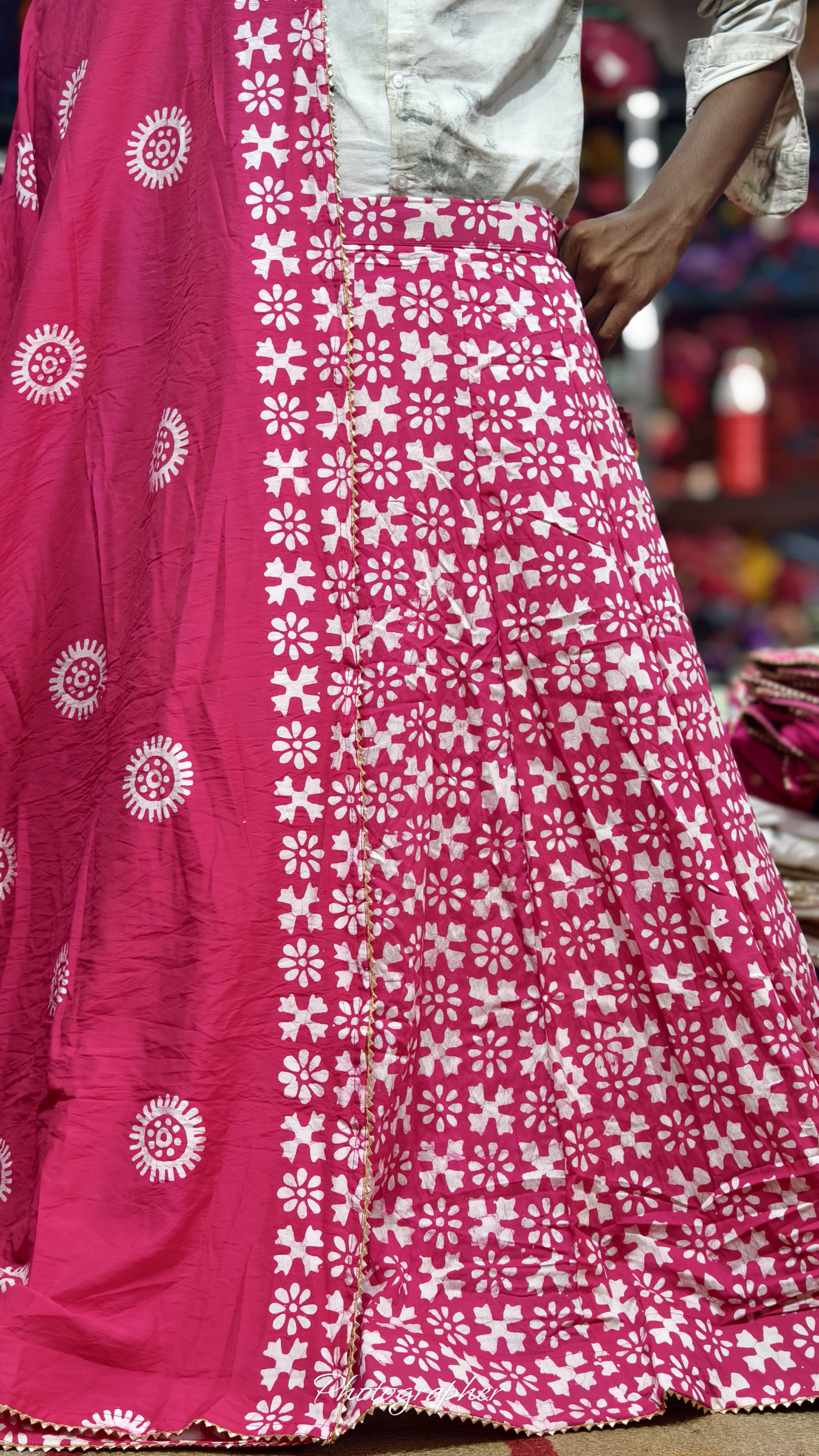 Pure Chanderi Cotton Full Pair Chaniya Choli