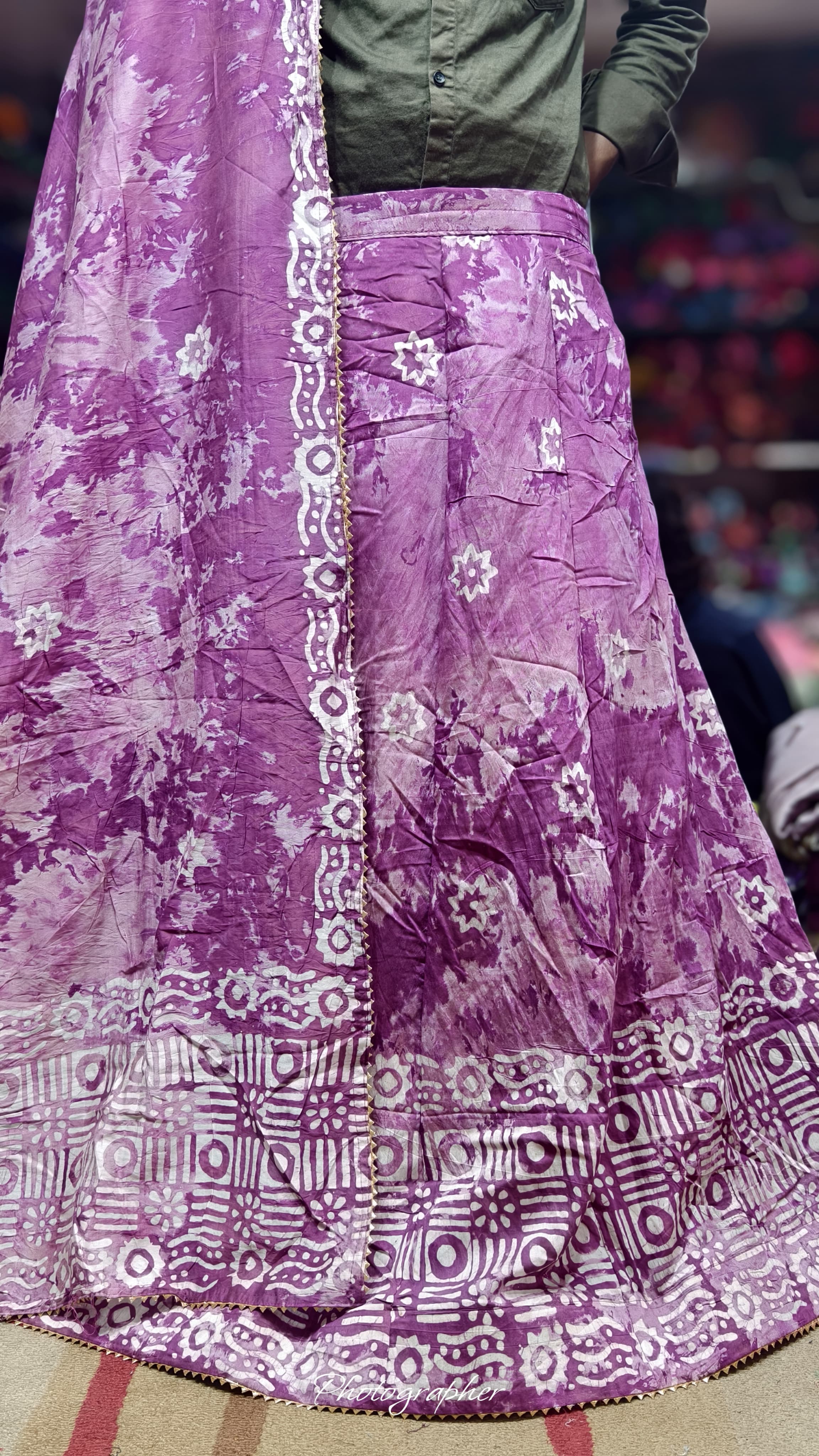 Pure Chanderi Cotton Full Pair Chaniya Choli