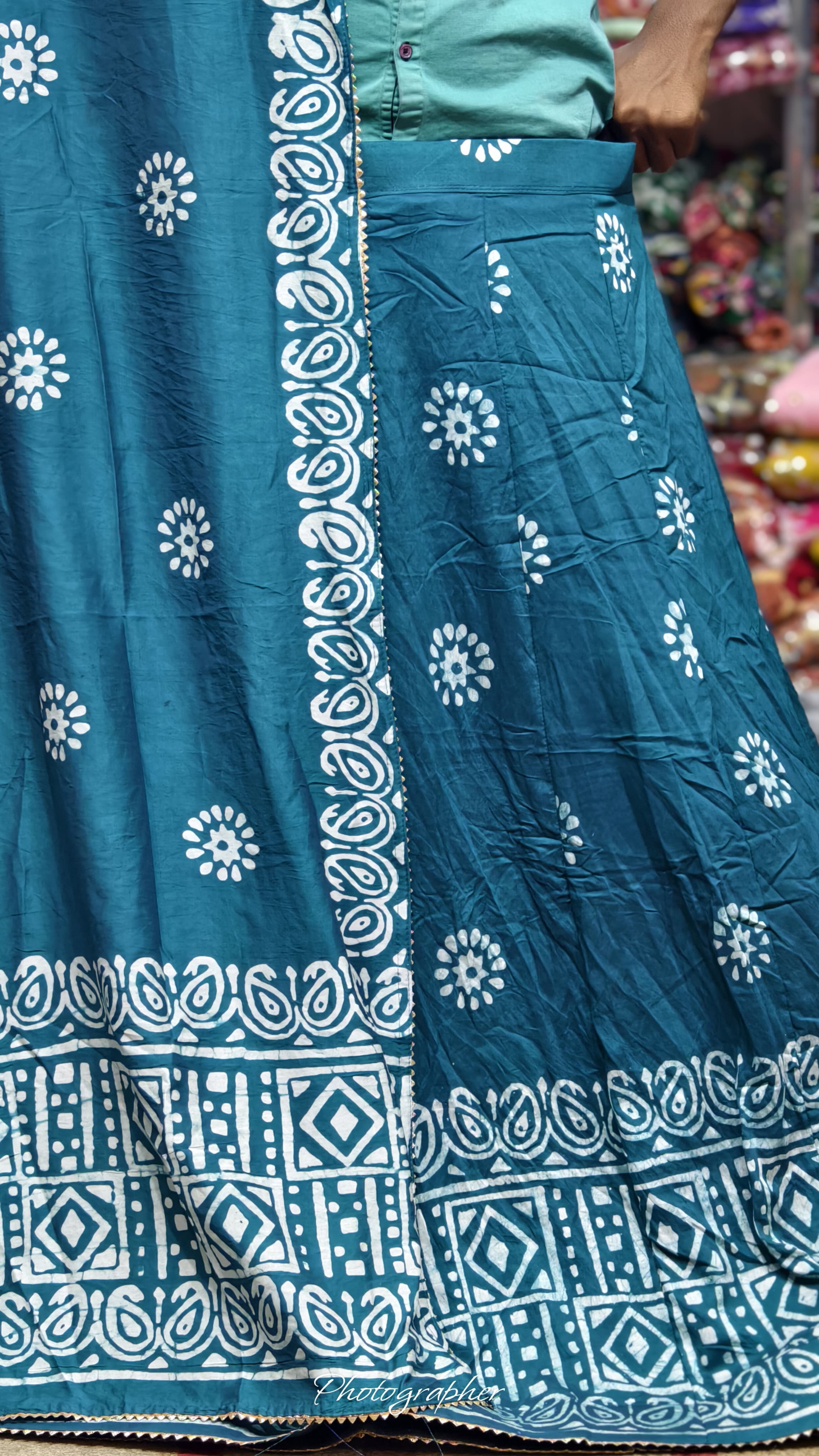 Pure Chanderi Cotton Full Pair Chaniya Choli