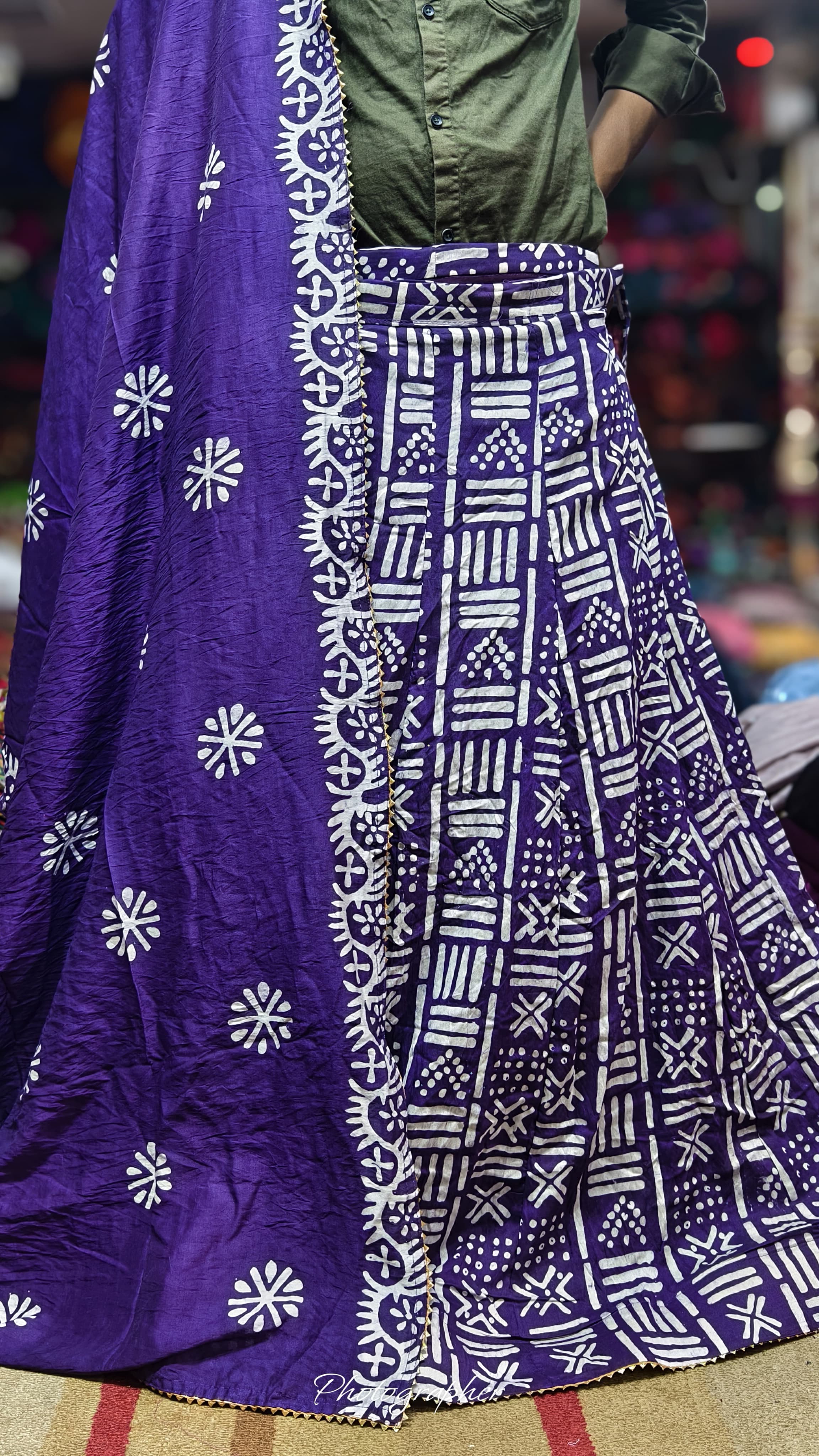 Pure Chanderi Cotton Full Pair Chaniya Choli