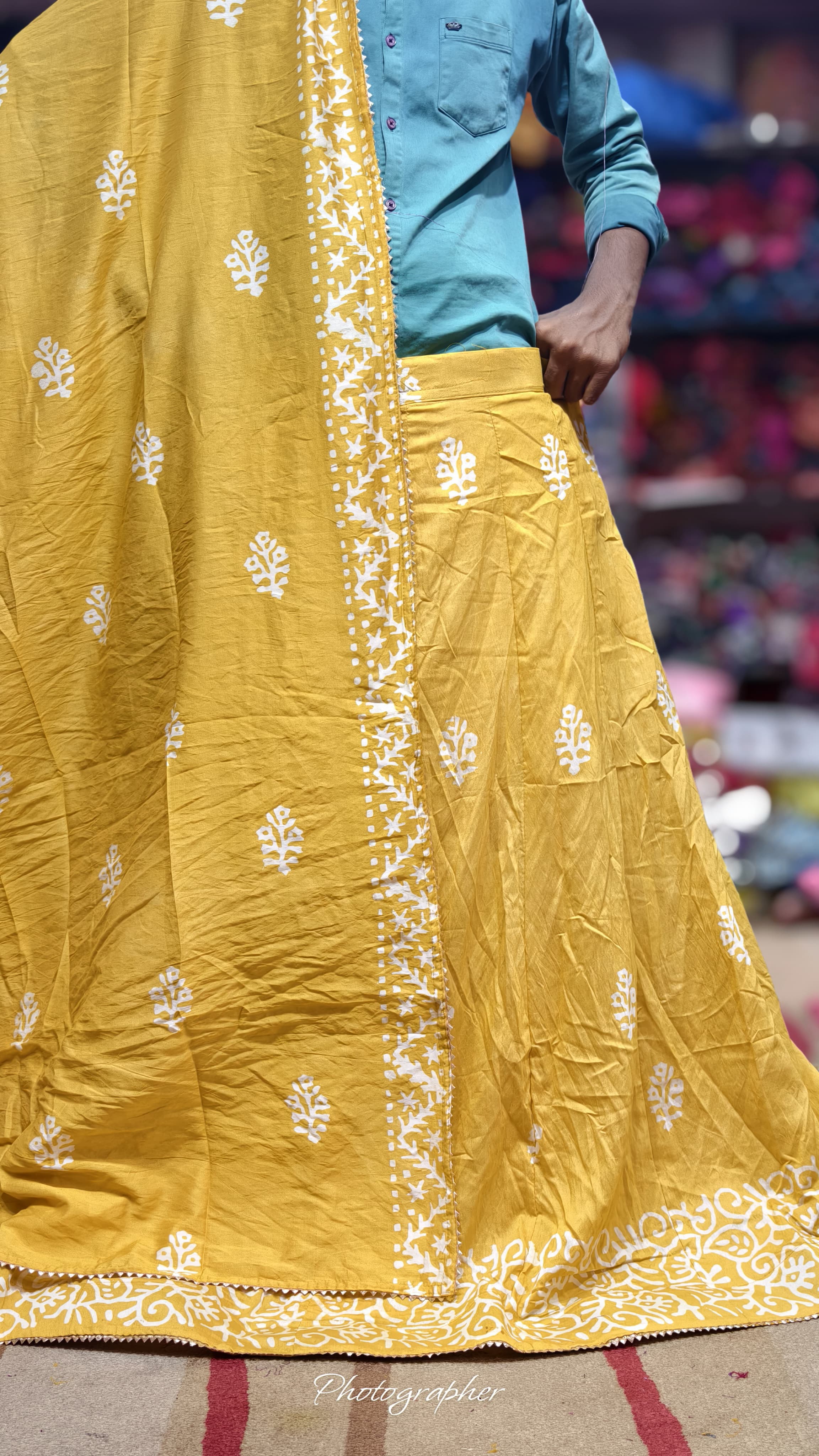 Pure Chanderi Cotton Full Pair Chaniya Choli